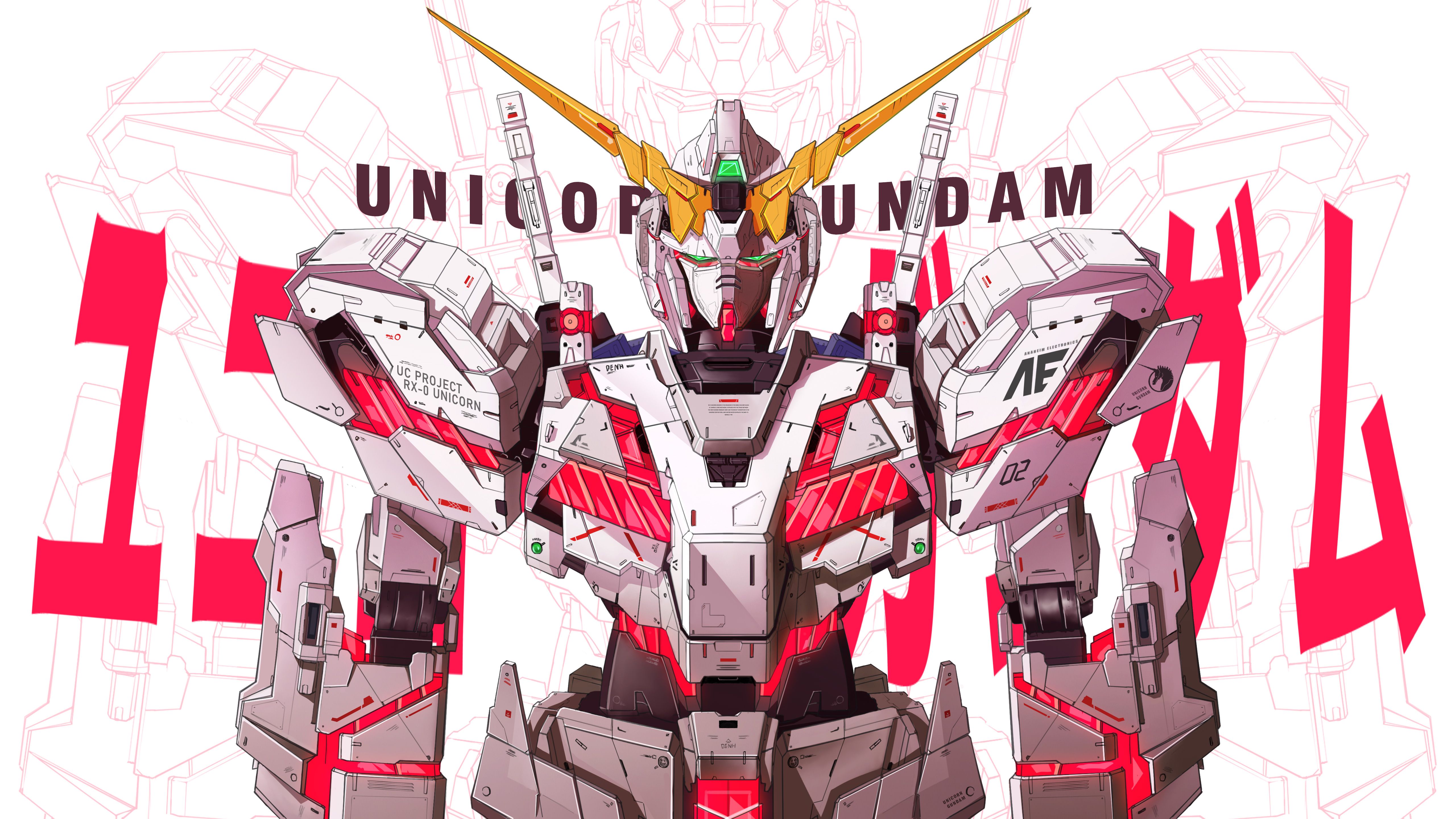 5120x2880 Gundam unicorn art ideas. gundam, unicorn art, gundam wallpaper