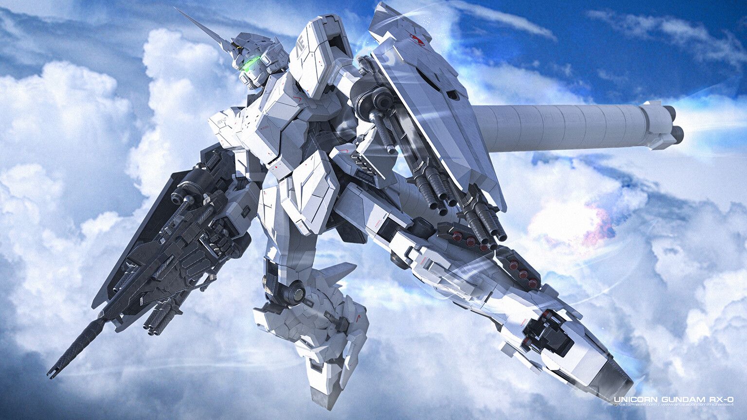 1536x864 UNICORN GUNDAM RX 0