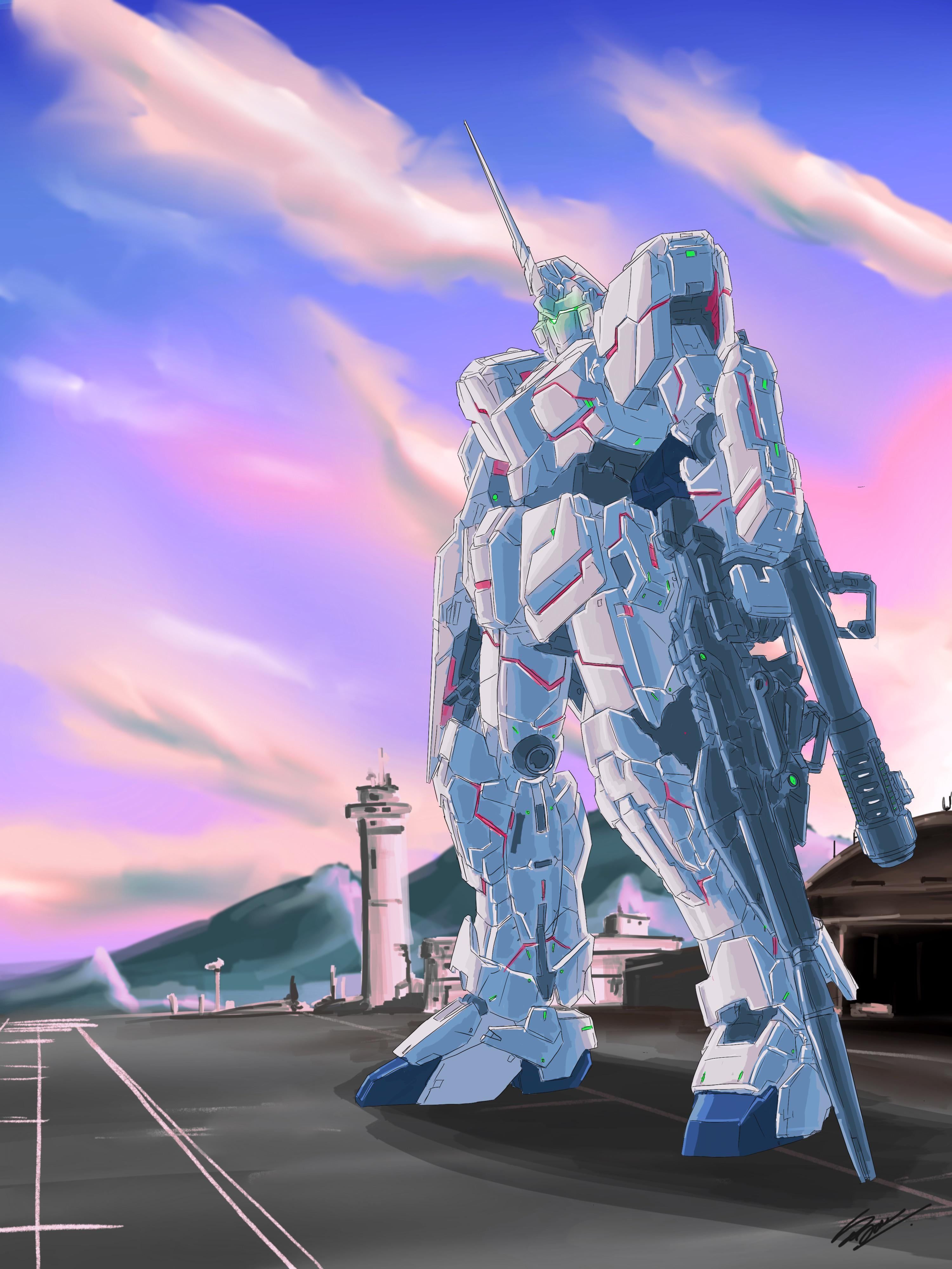 3000x4000 Unicorn gundam art