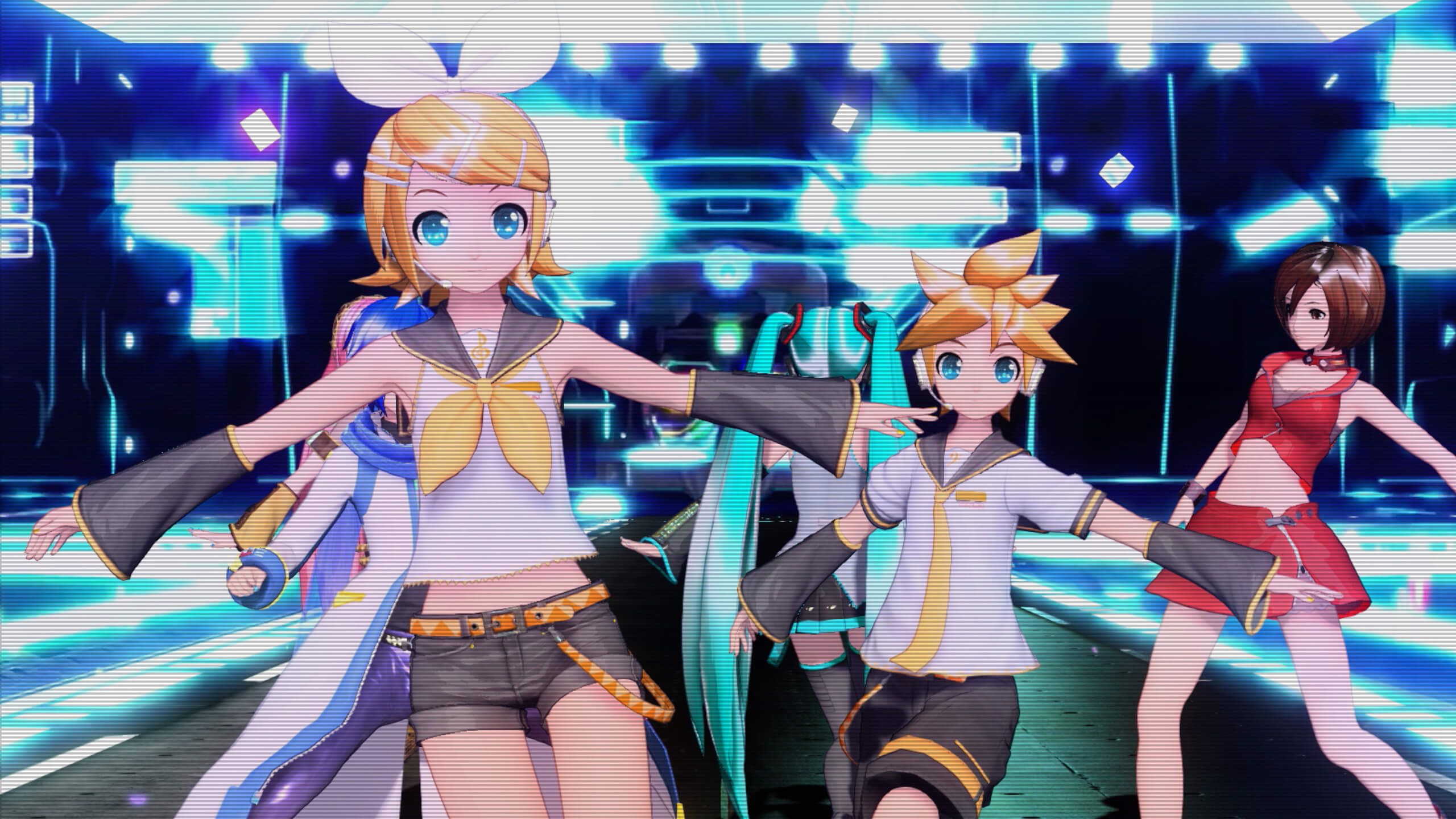 2560x1440 Hatsune Miku: Project DIVA Mega Mix+