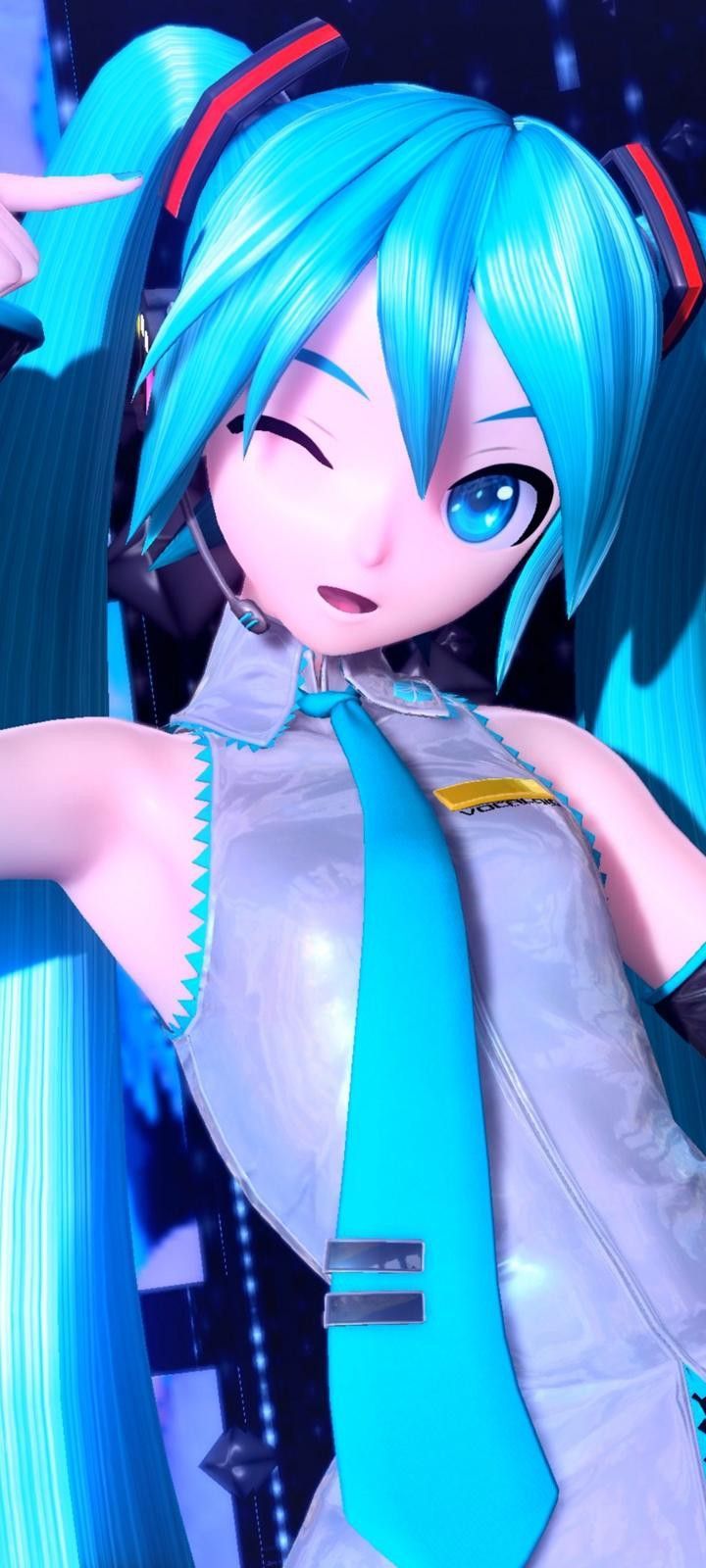 720x1600 Wallpaper Hatsune Miku