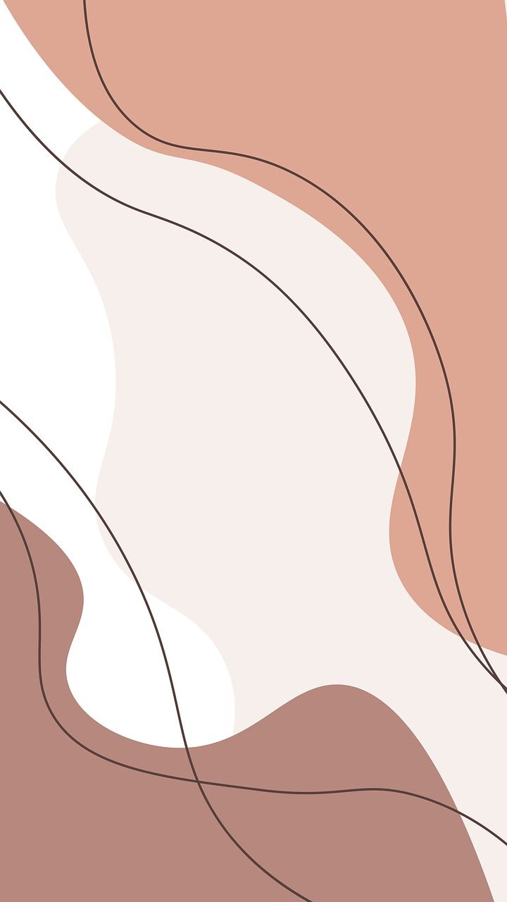 720x1280 Download Line Art Boho Background Minimalist Wallpaper. Royalty Free Stock Illustration Image