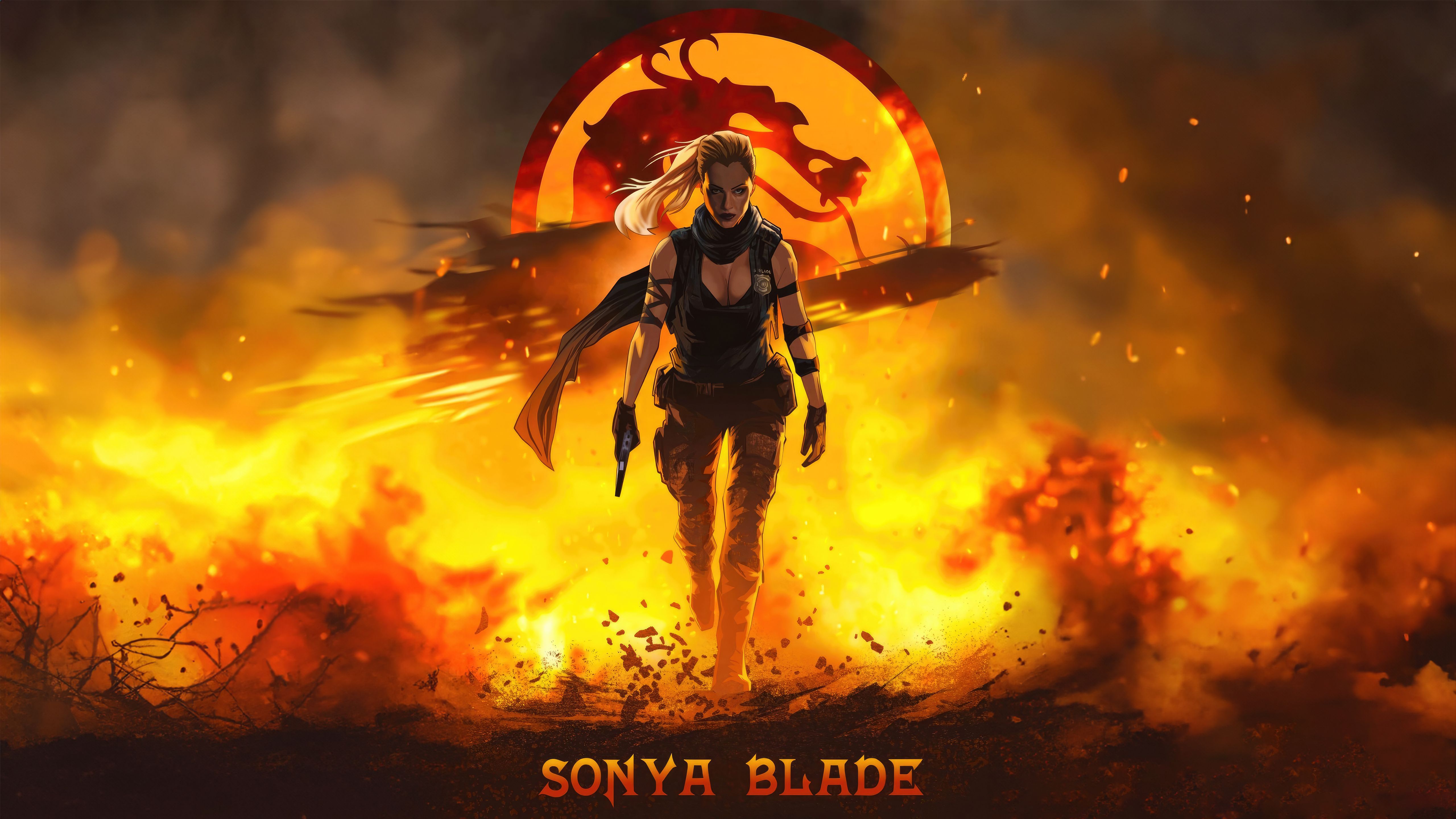 5120x2880 Sonya Blade Mortal Kombat 1 Wallpaper, HD Games Wallpaper, 4k Wallpaper , Image, Background, Photos and Picture