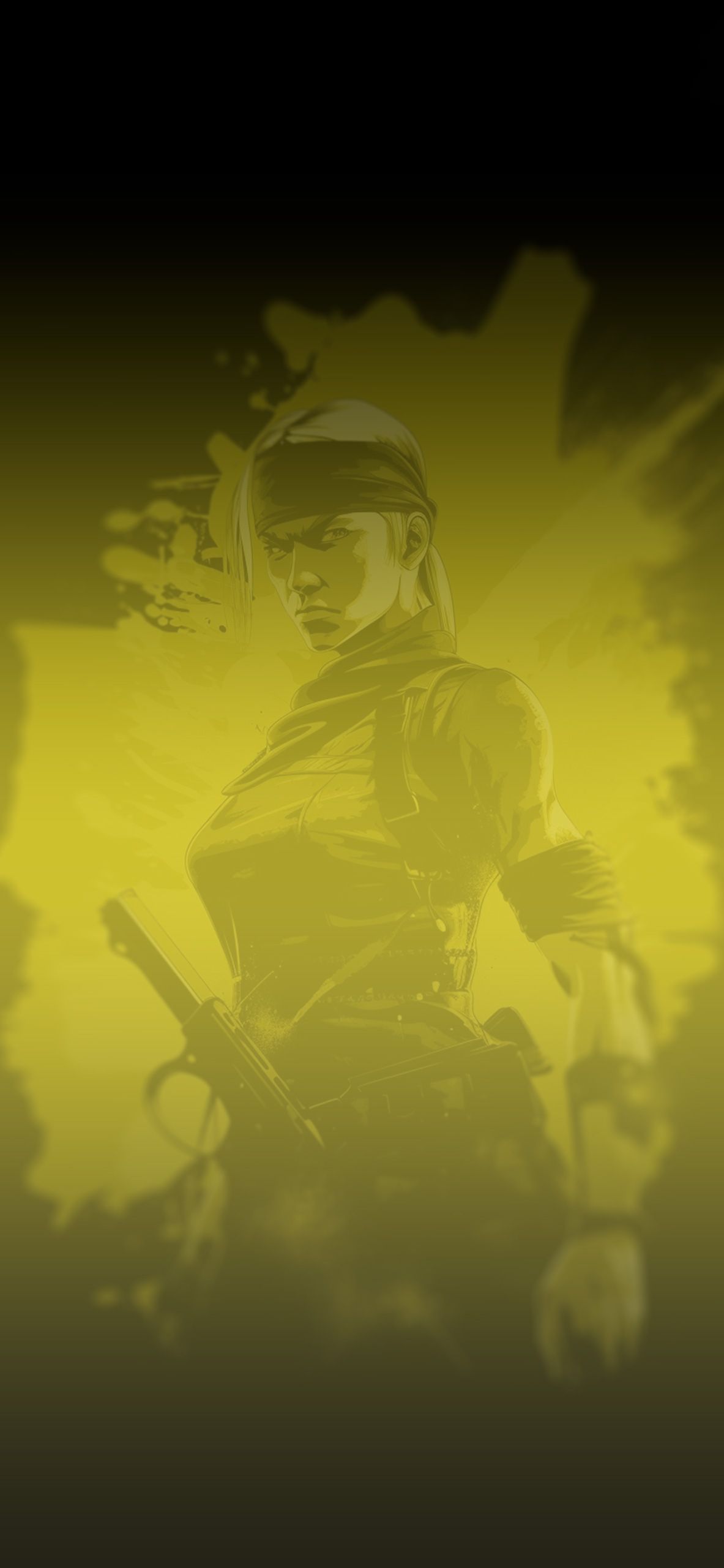 1183x2560 MK Sonya Blade Black Wallpaper Kombat Wallpaper 4k
