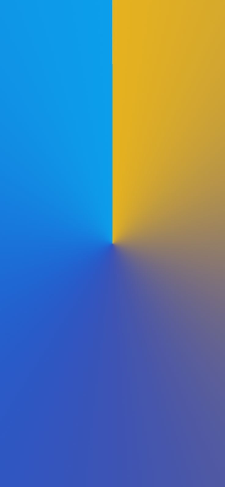 736x1592 Split Colors iPhone 13 Pro Max Wallpaper