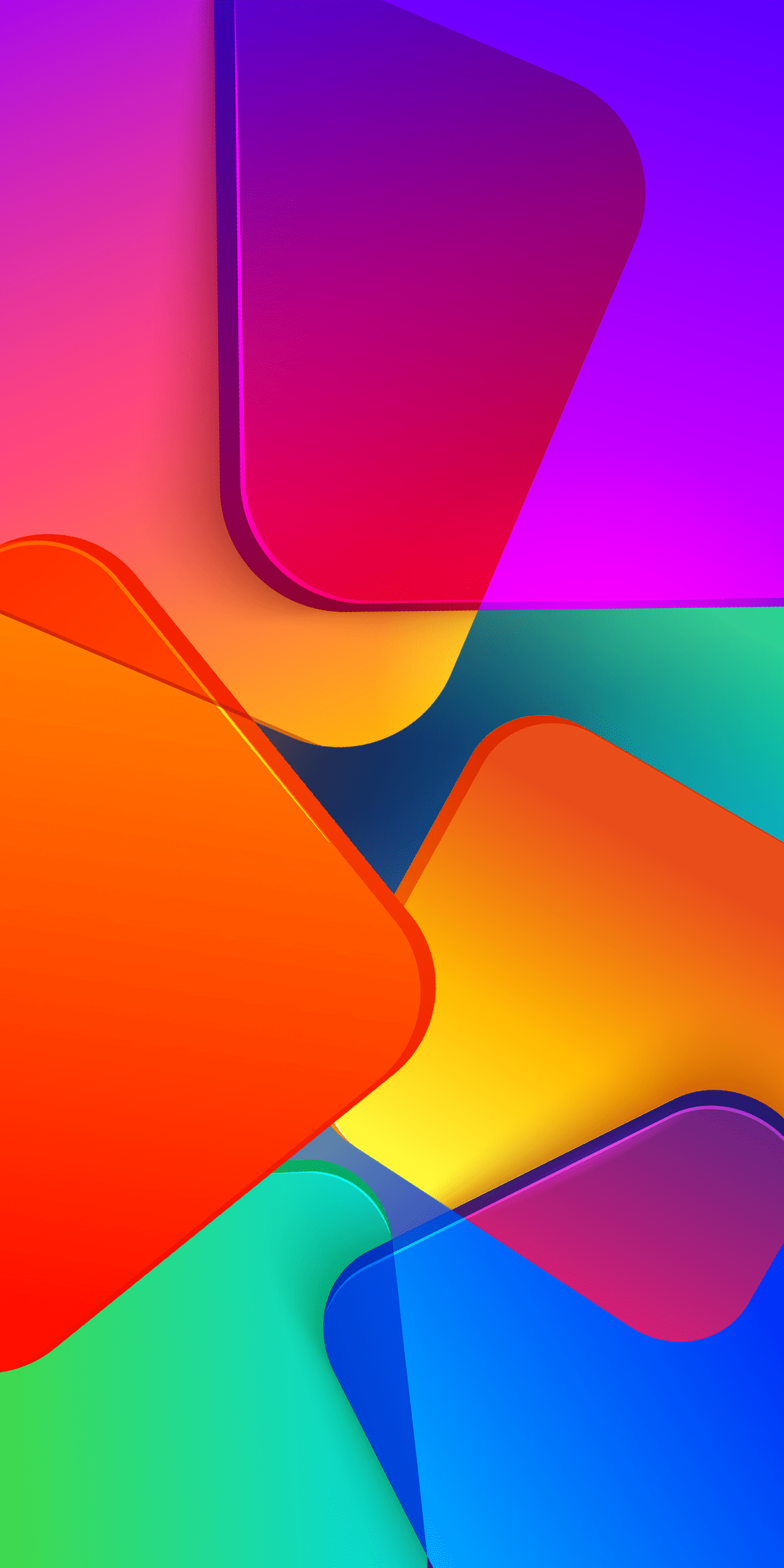 1500x3000 Colorful Multi Color Apps Rounded Squares Popular Minimal