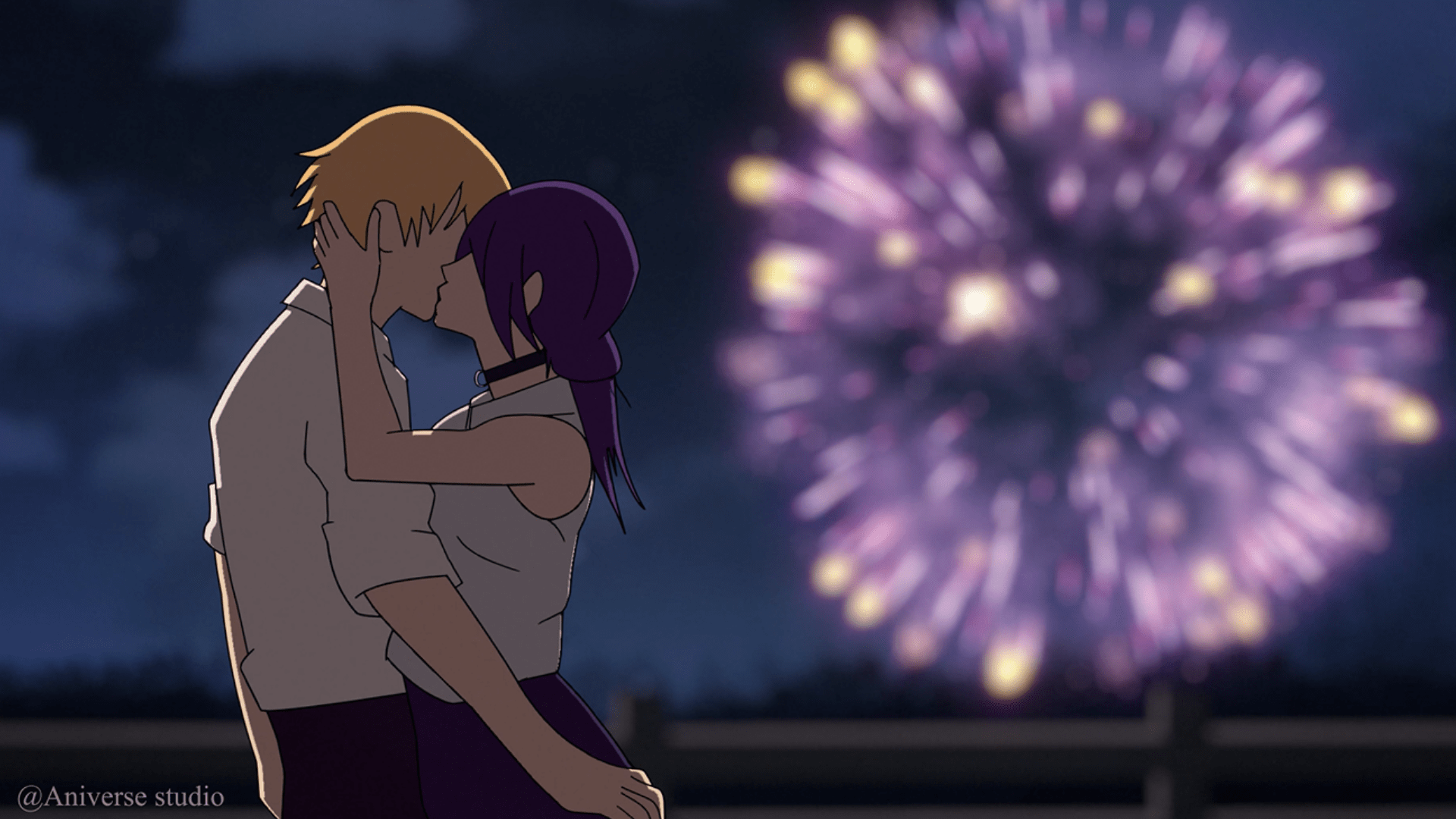 1920x1080 Reze & Denji