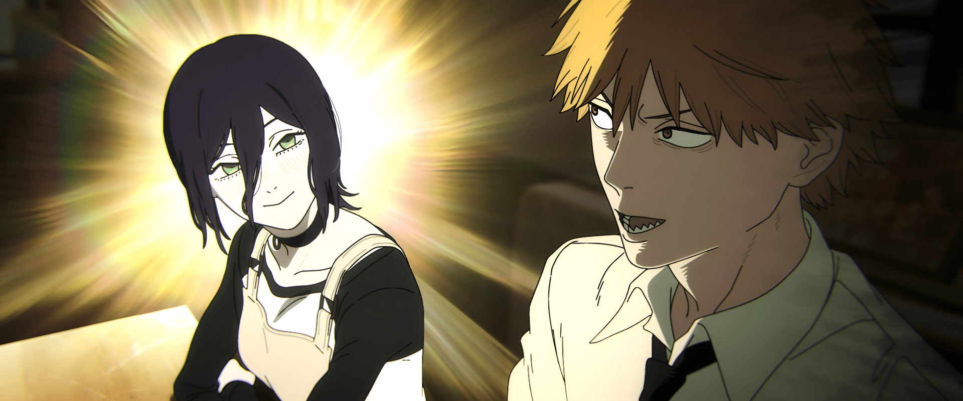 1920x800 Denji & Reze Man 2K Quad HD Wallpaperx1600