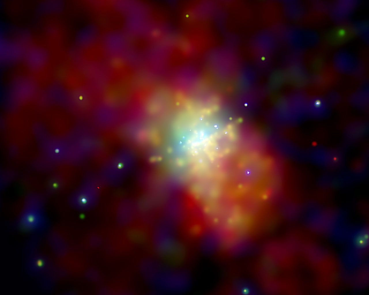 1280x1024 Messier 82: Cigar Galaxy
