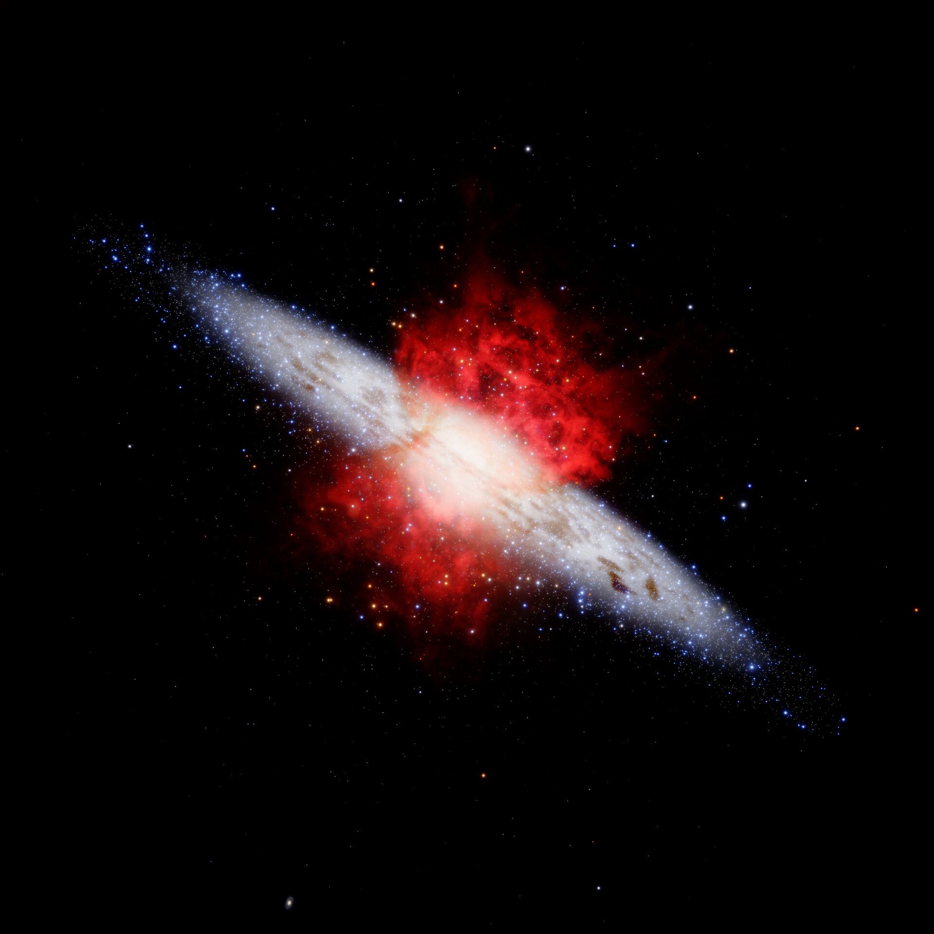1920x1920 Maxime Galland - #SPACE SERIES 006 Nebula's Galaxy [BREAKDOWN]