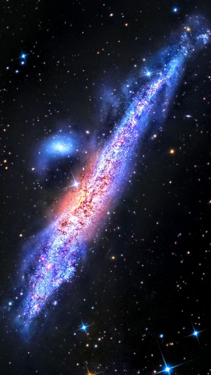 736x1305 NGC 4631 Is A Spiral Galaxy Found Only 25 Million Light Years Away, Toward The Well Trained Northern Constellation Canes Venatici. Seen Egde On, The Galaxy Is Similar In Size To The Milky Way. Image