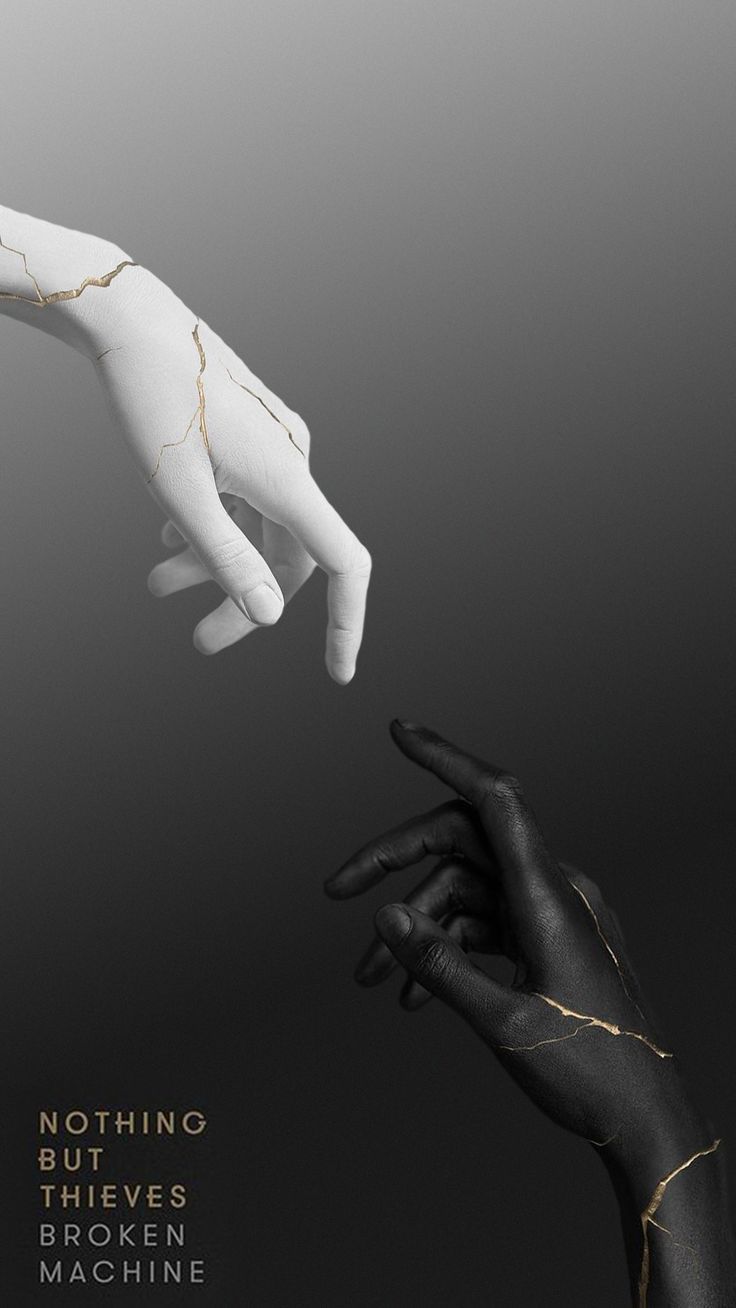 736x1308 Nothing But Thieves Broken Machine- album art phone wallpaper