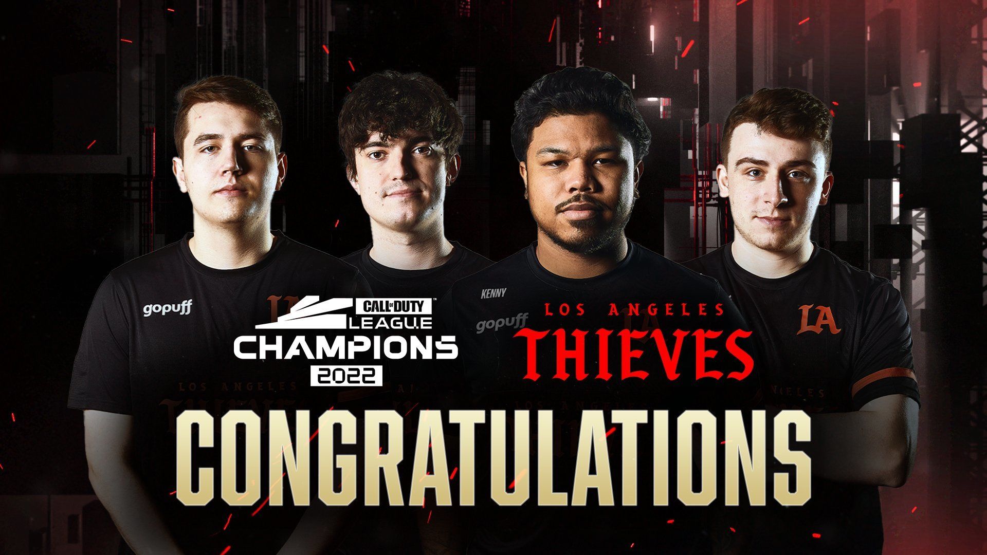 1920x1080 The Los Angeles Thieves are the 2022 Call of Duty League champions of Duty: Vanguard