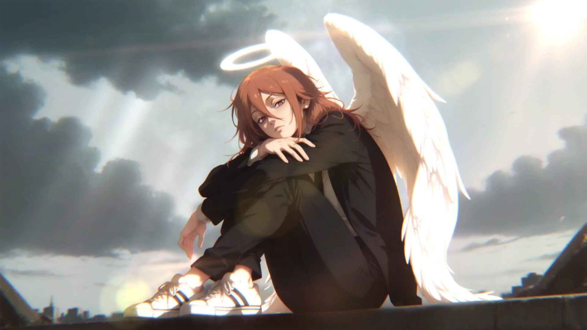 1920x1080 Angel Devil Chainsaw Man Live Wallpaper