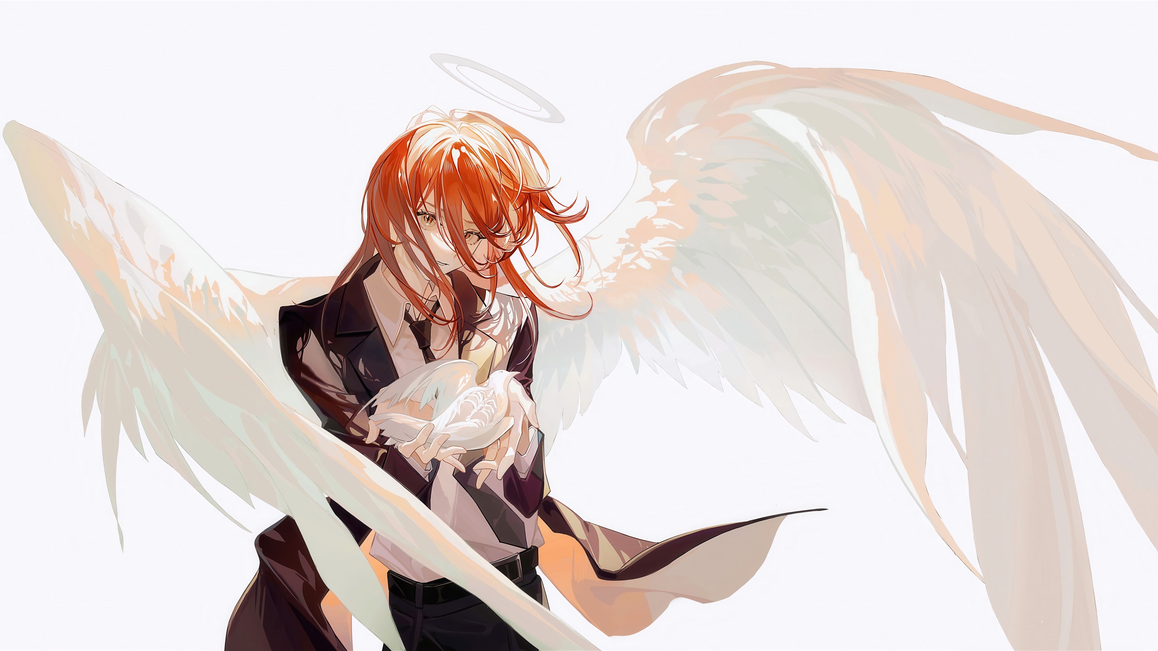 3840x2160 Angel Devil Chainsaw Man Wallpaper 4K HD PC k