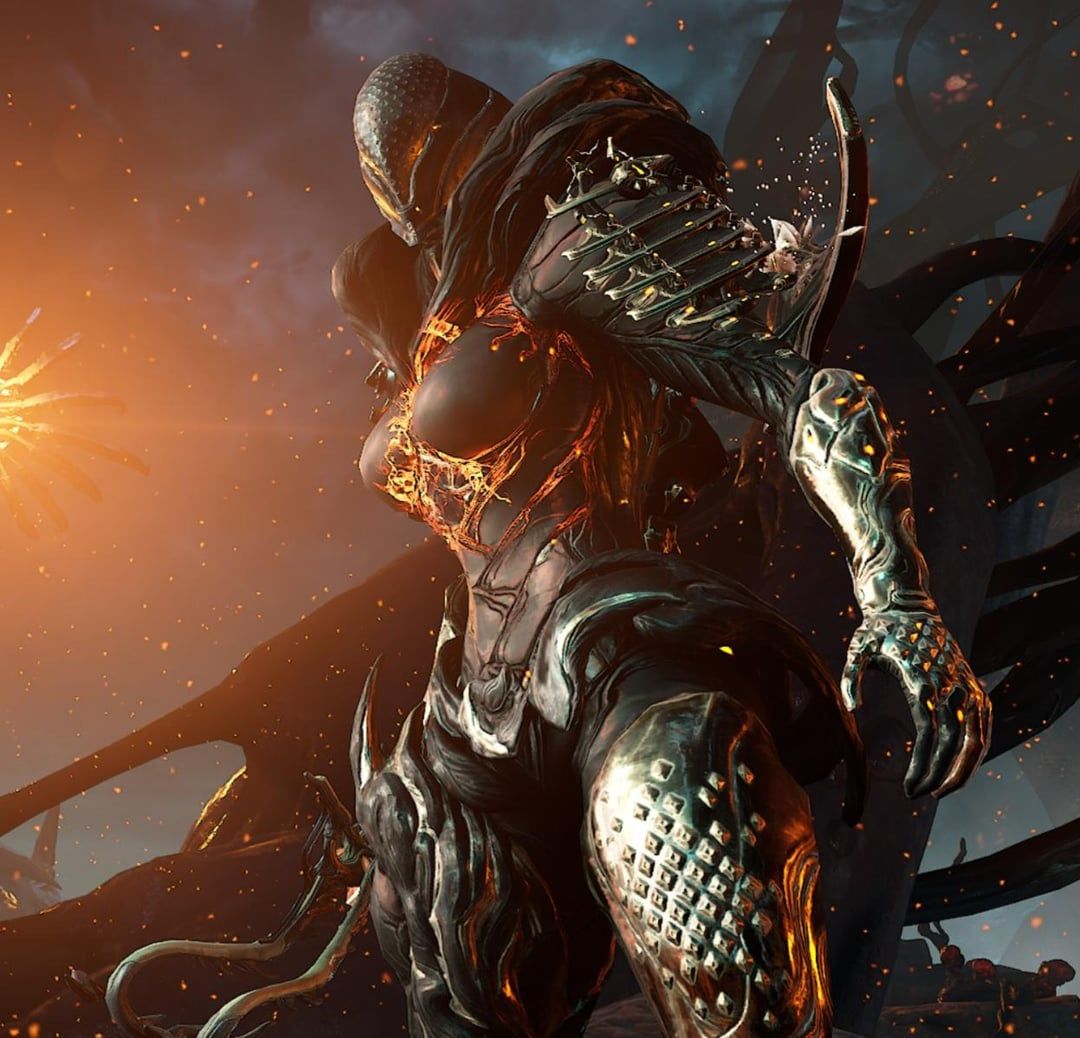 1080x1038 Can anyone tell me what colors this person is using on their saryn? Also what is on their chest?