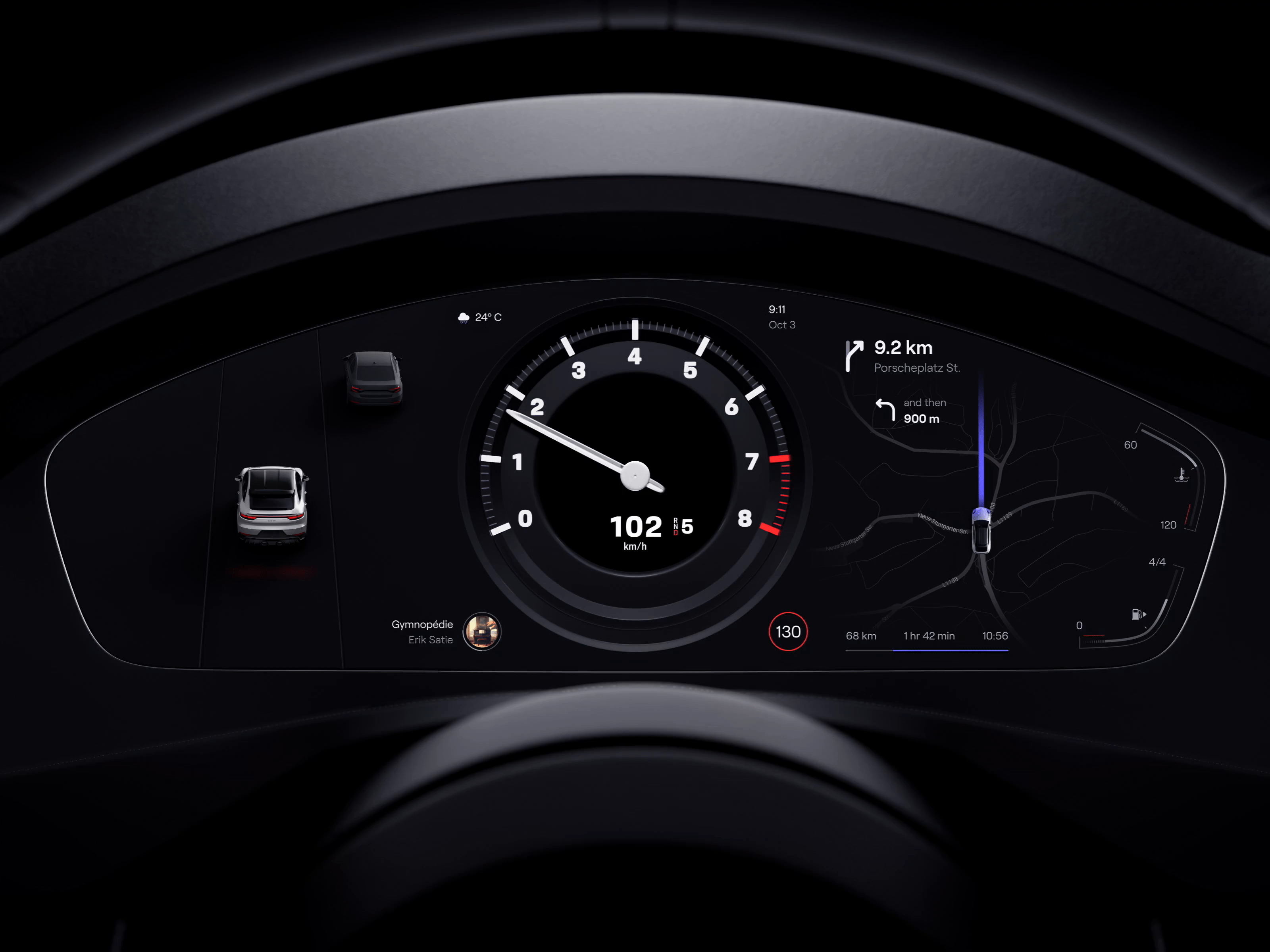 3200x2400 Automotive HMI Design