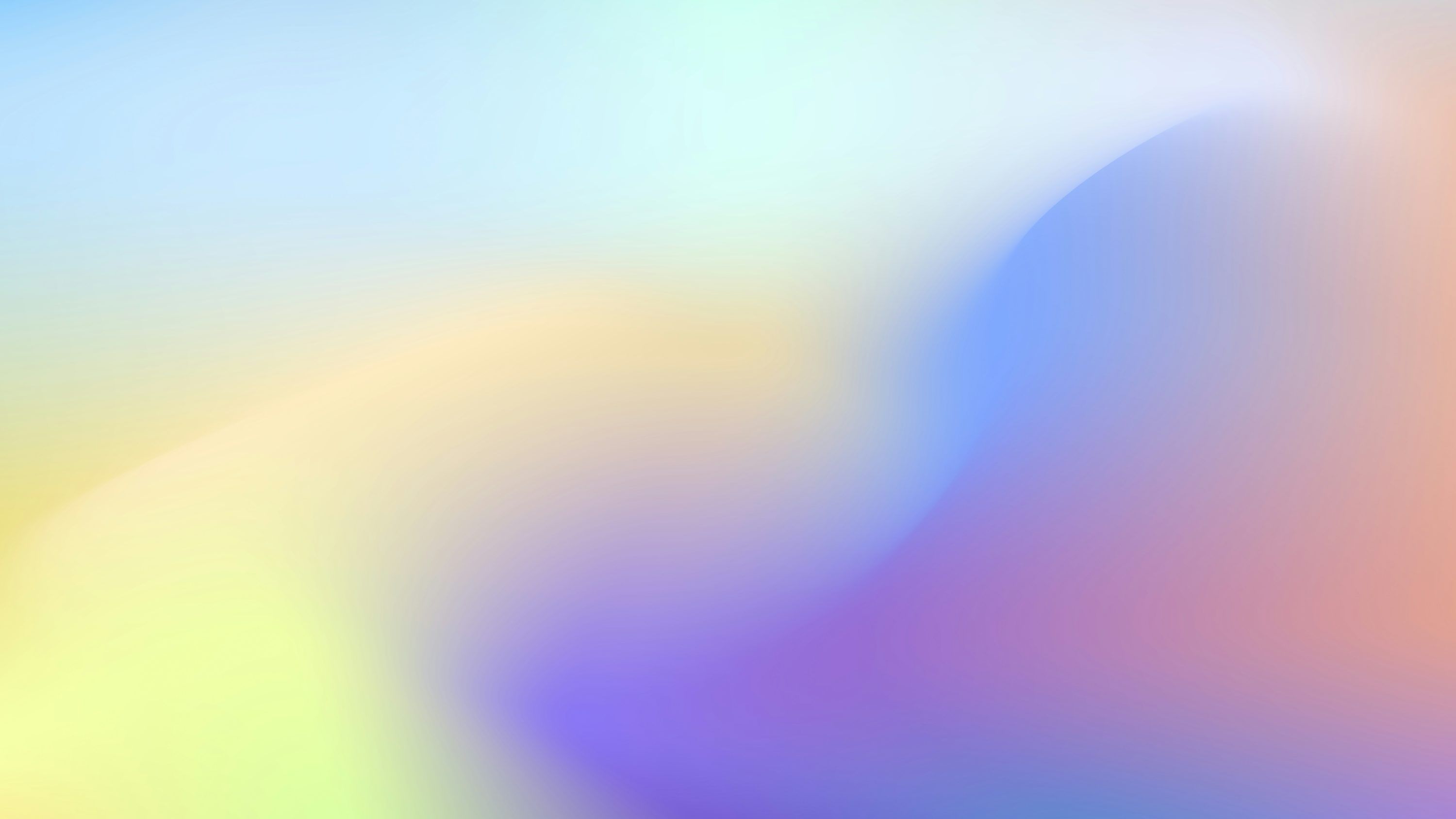 3000x1688 A blurry image of a blue and yellow background photo