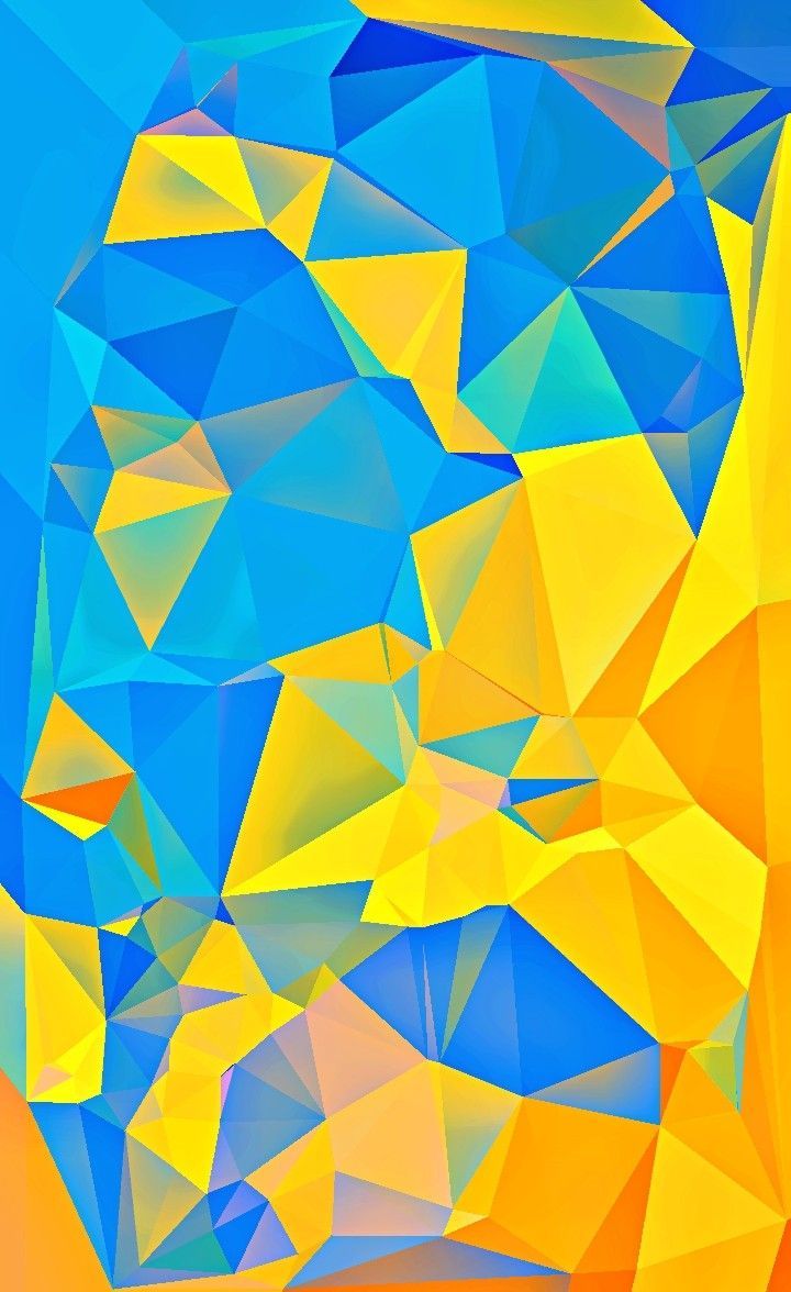 720x1176 Blue Yellow iPhone Wallpaper