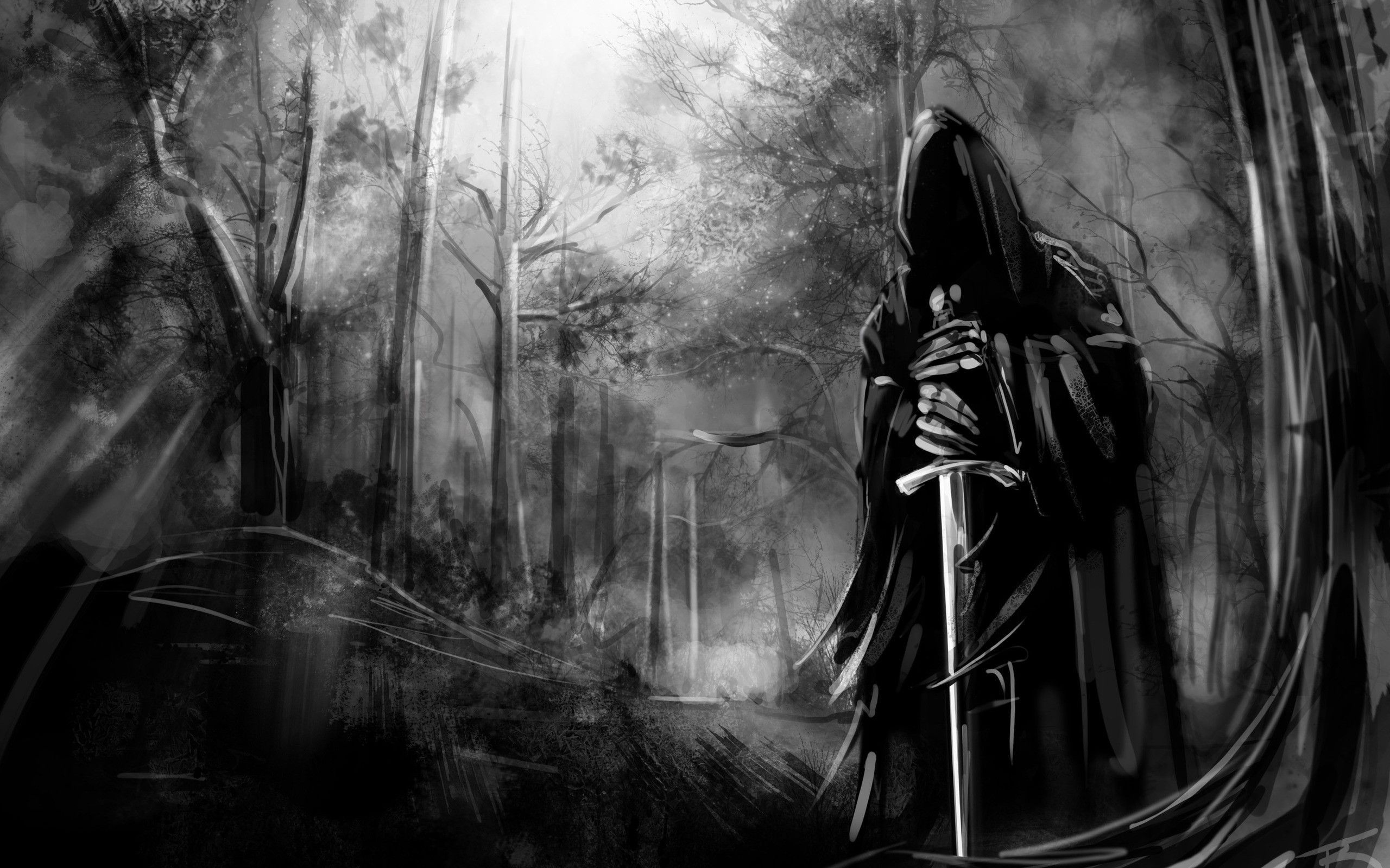 2560x1600 Gothic Art Wallpaper