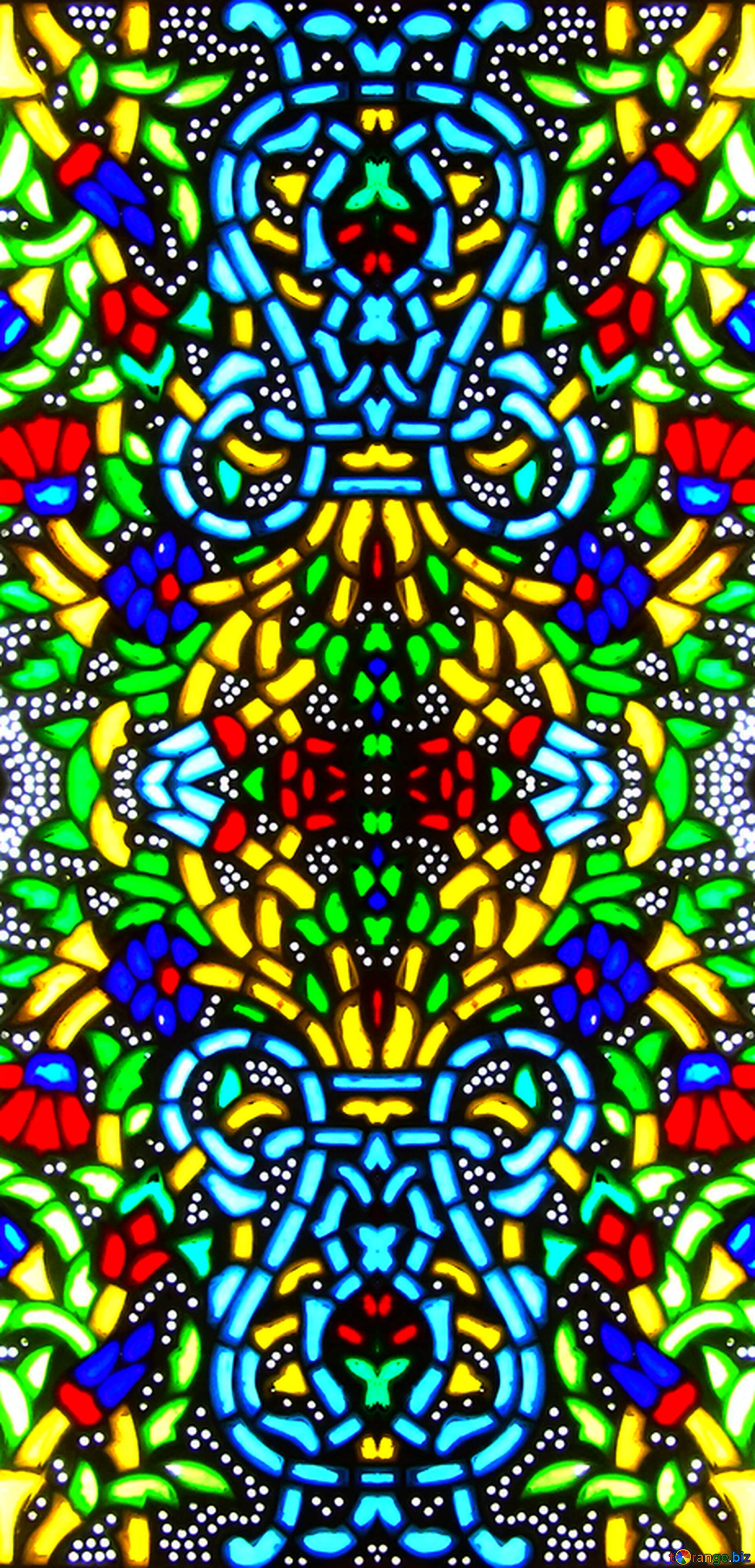 1920x3989 Stained Glass Pattern Download Free Picture №27849