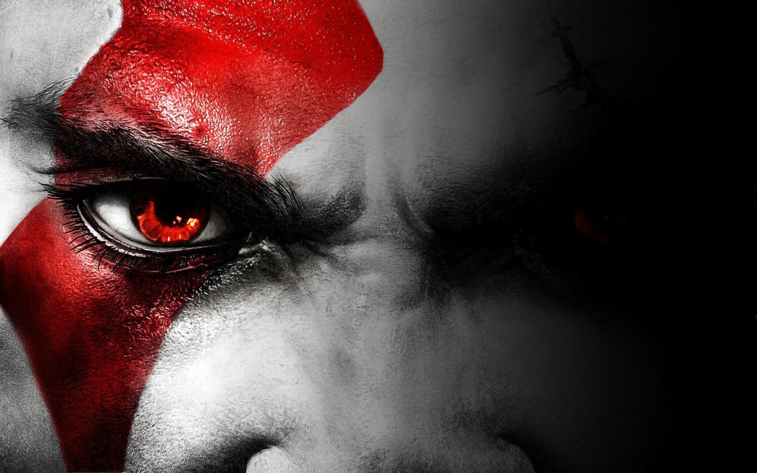 2560x1600 God of War Angry Face Wallpaper HD / Desktop and Mobile Background