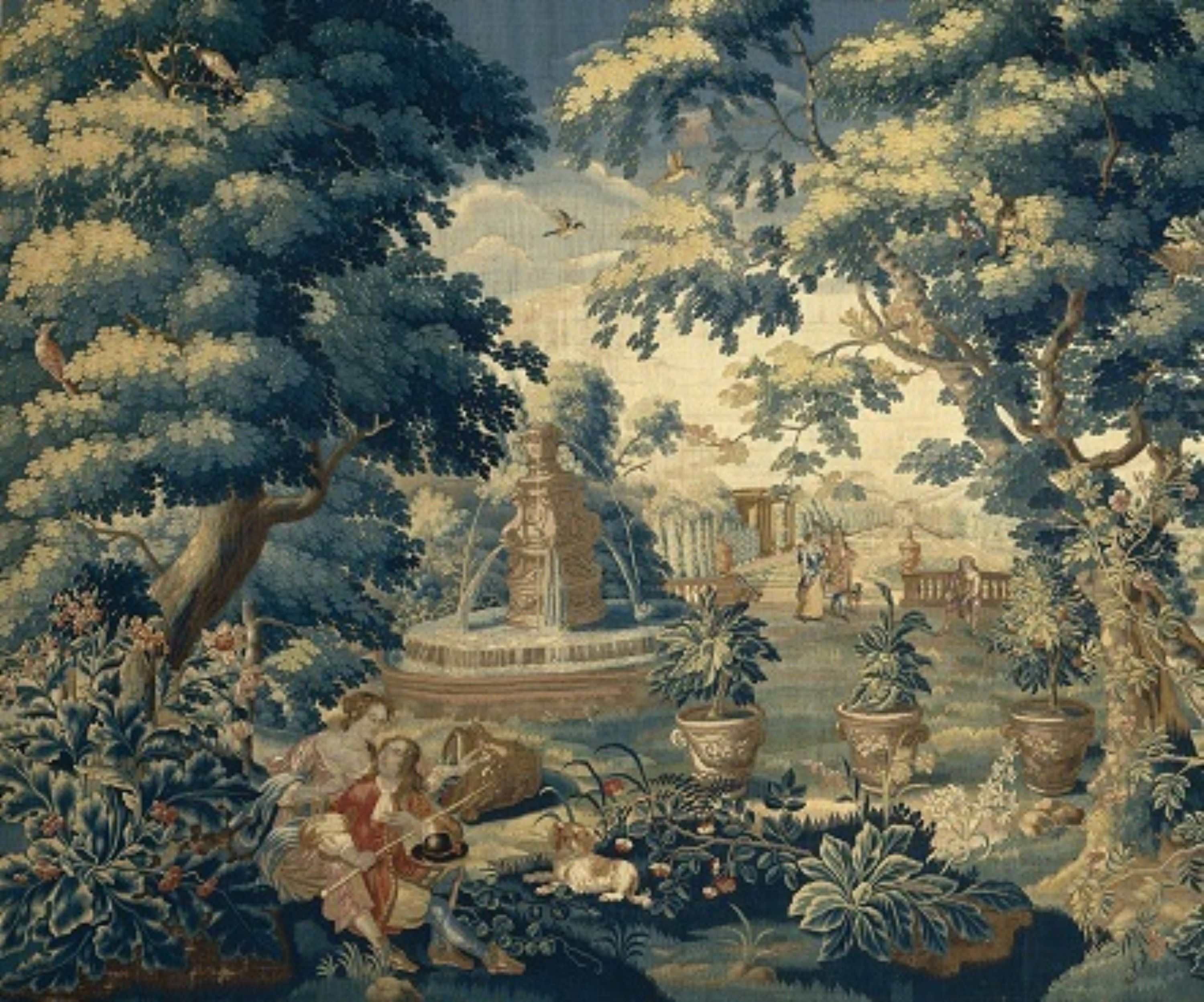3000x2498 Flemish Tapestry Wallpaper Verdure Wall Mural, Removable Peel and Stick Prepasted, Vintage Eclectic Decor, Antique Wallpaper Hipstoric Home