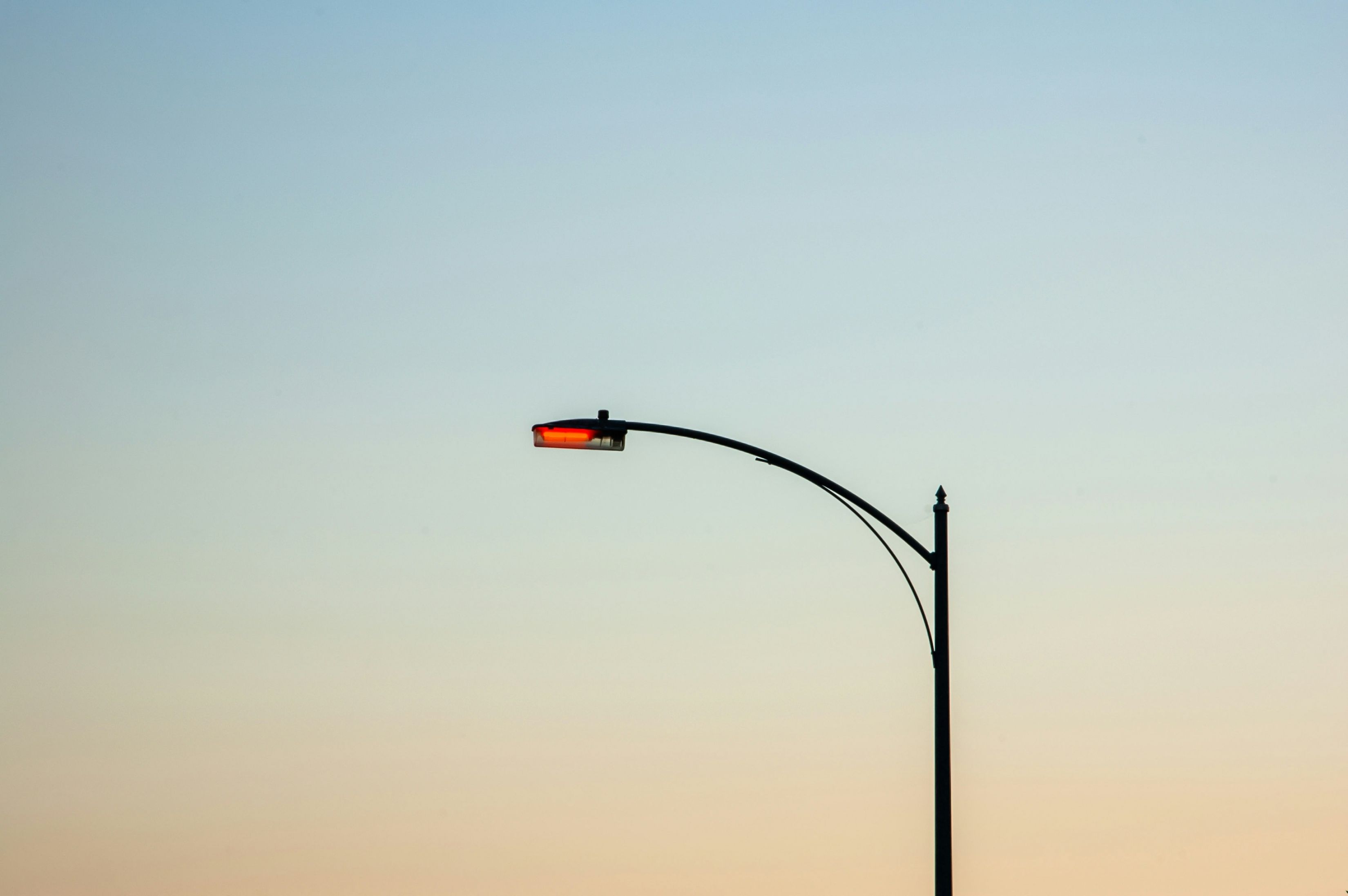 3300x2194 Lamp Post At Sunset