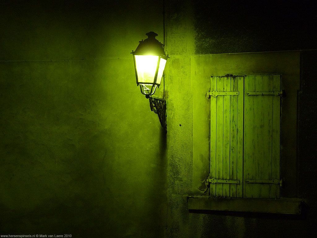 1024x768 Street Lamp Wallpaper