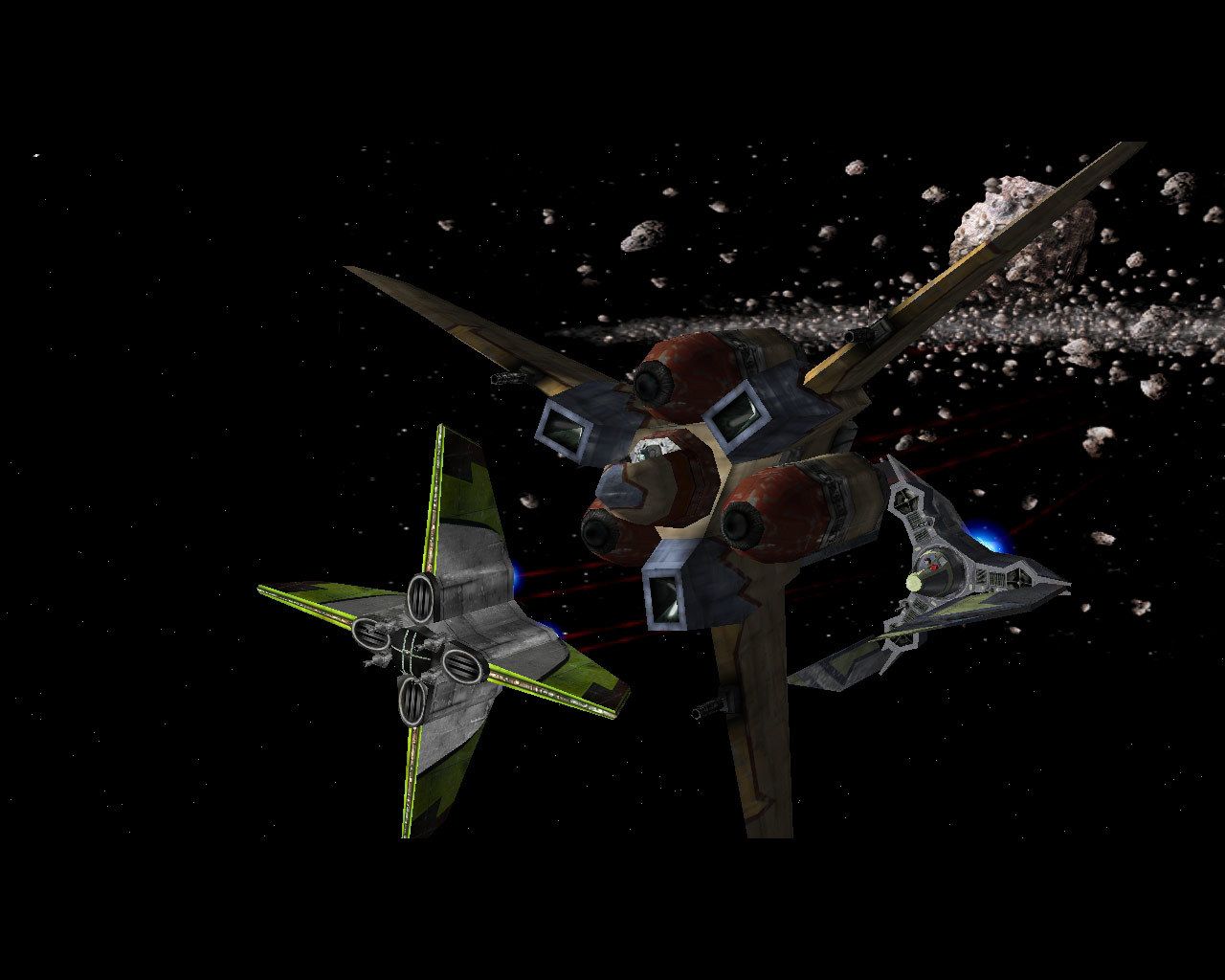 1280x1024 Screenshot image Wars Starfighter
