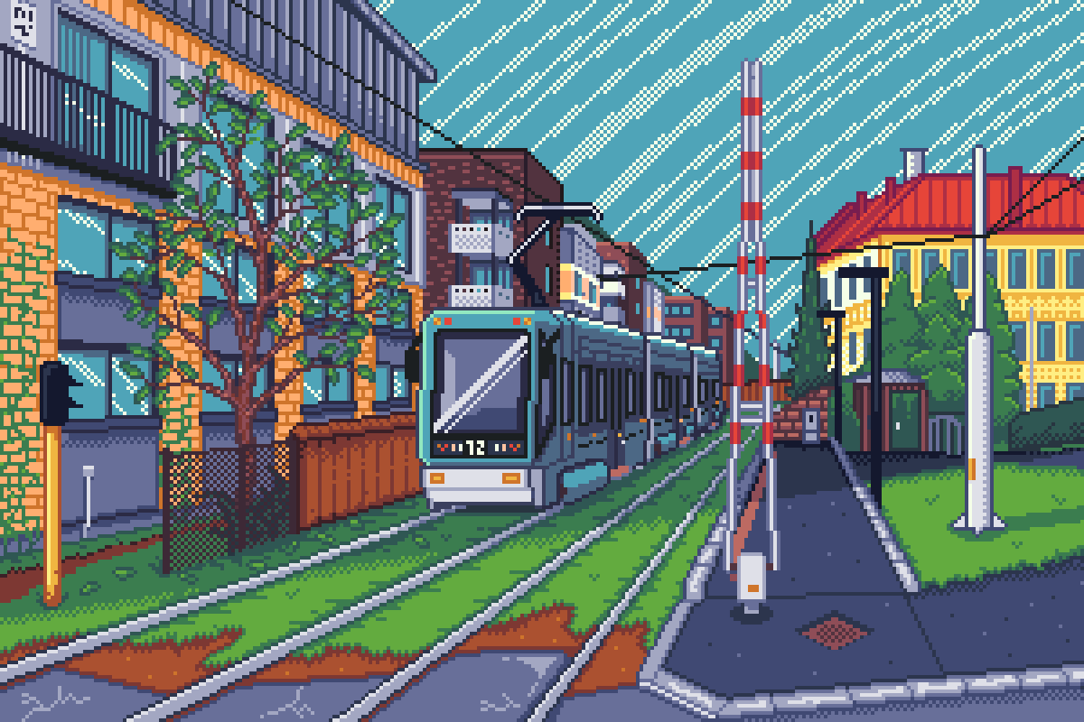 1200x800 Tram Ride by Karlestonchew on Newgrounds