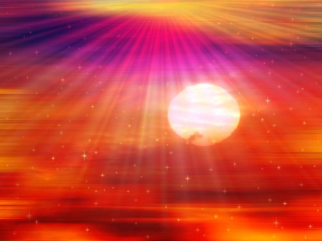 1024x768 My Three Suns. I post this with fond memories of the late