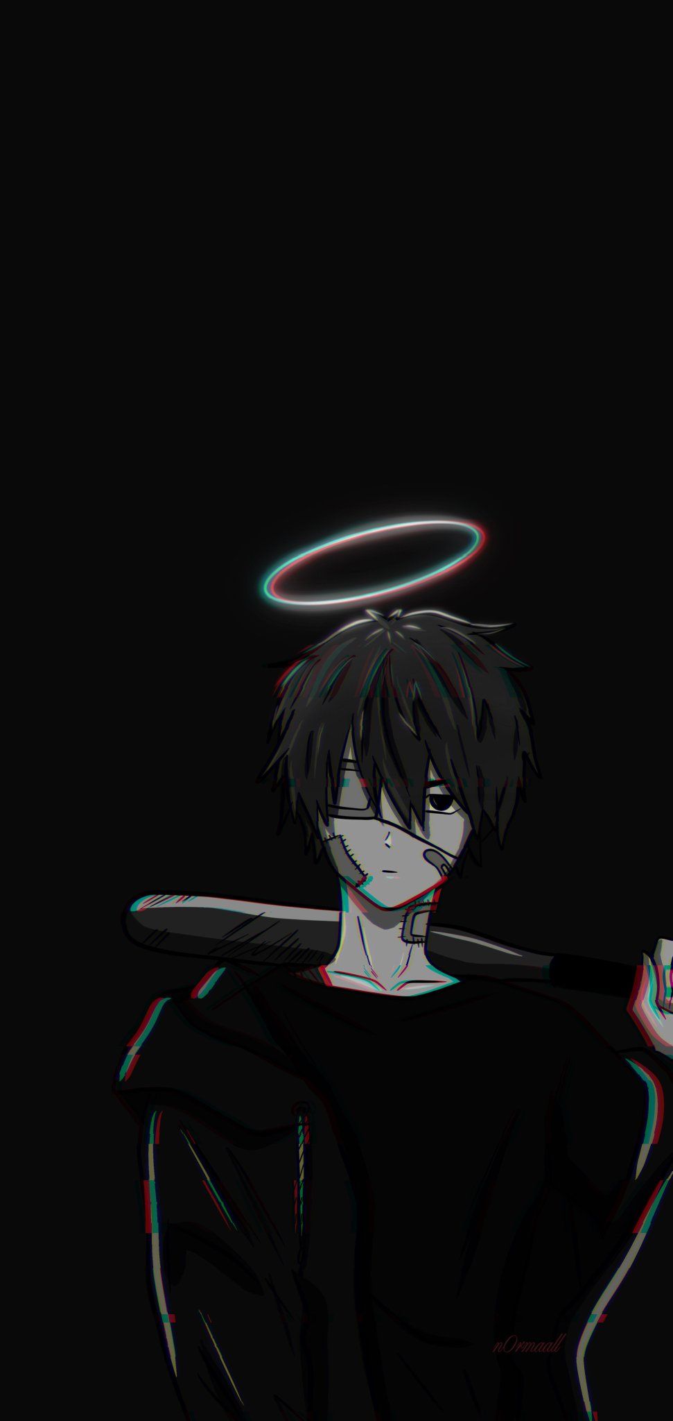 971x2048 Anime Boy Phone 4k Wallpaper