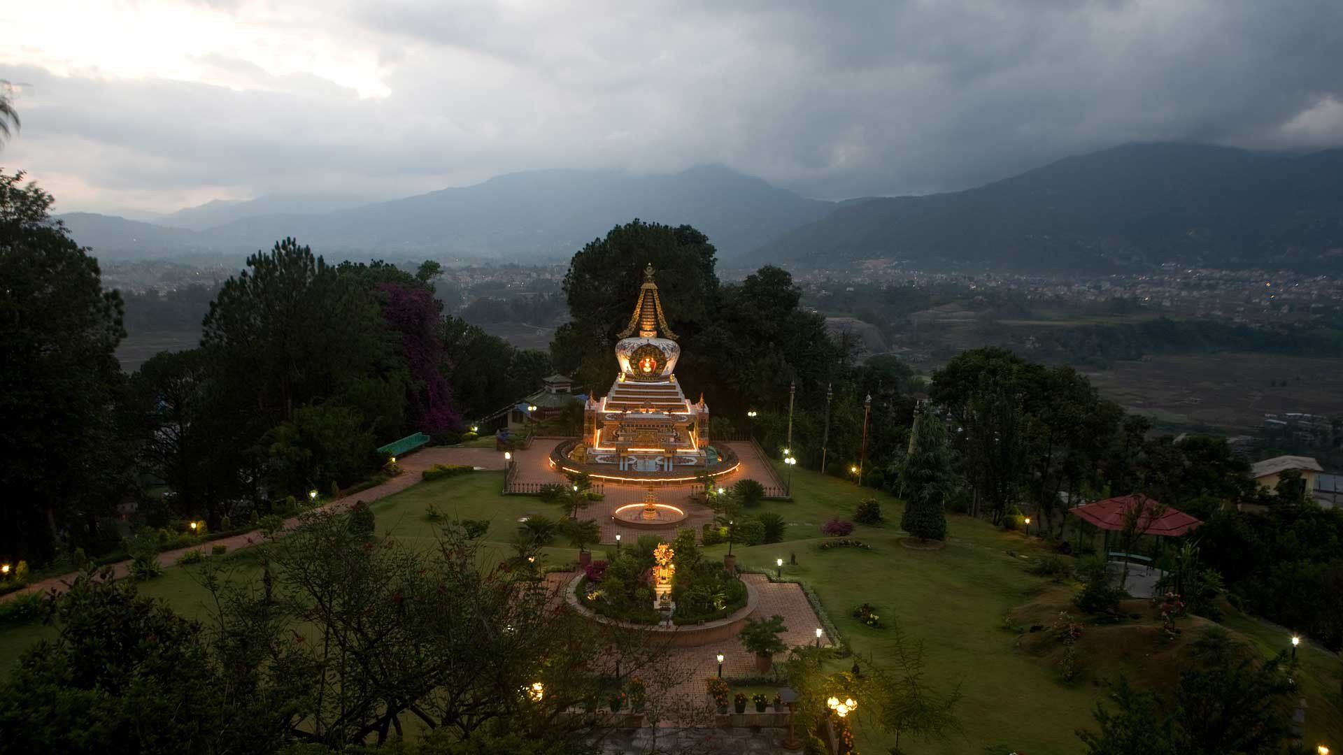 1920x1080 Buddhist Monastery around Kathmandu • Mandalas Life