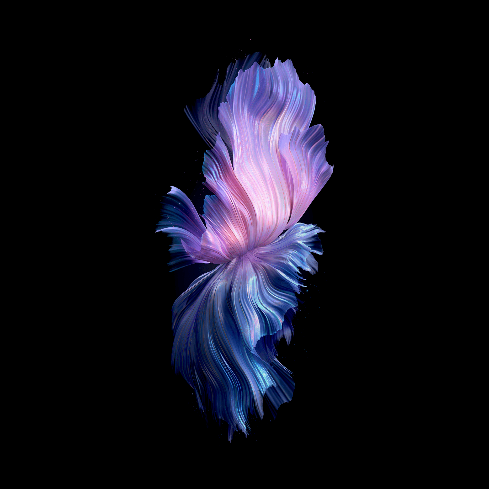 2048x2048 Vivo X Flip Wallpaper 4K, Stock, Purple abstract, 5K