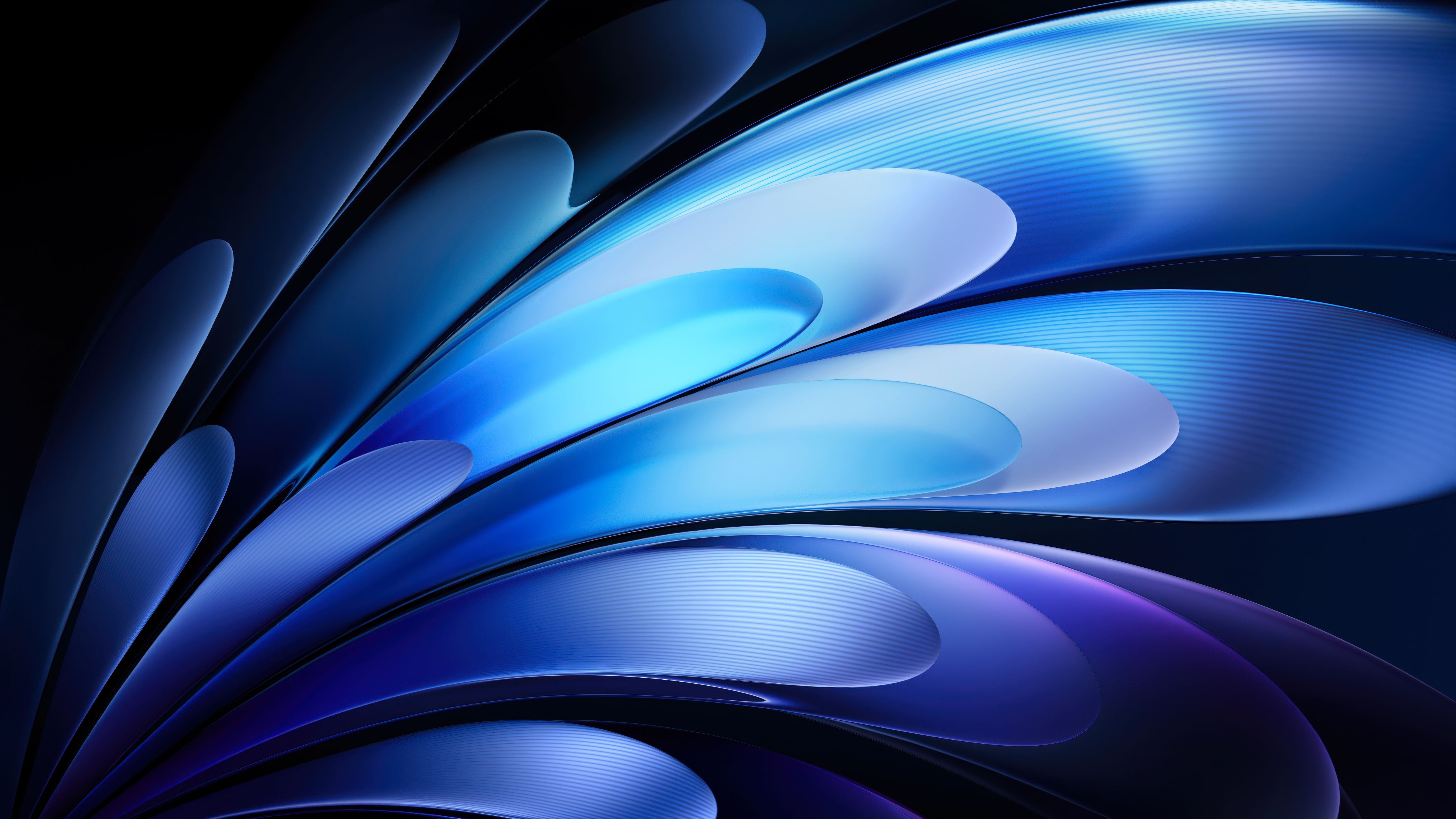 5120x2880 Vivo Pad Wallpaper 4K, Dark blue, Gradient Abstract
