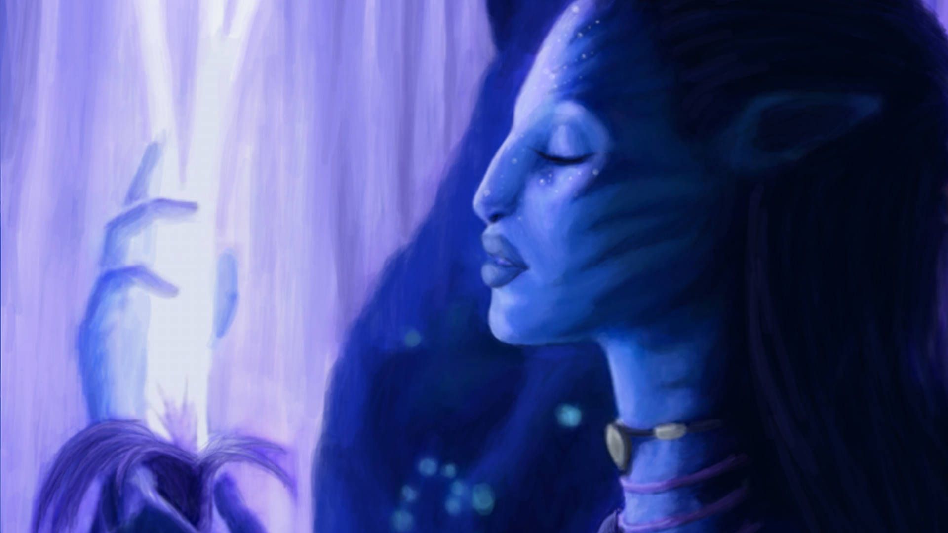 1920x1080 Avatar Neytiri Eywa Wallpaper