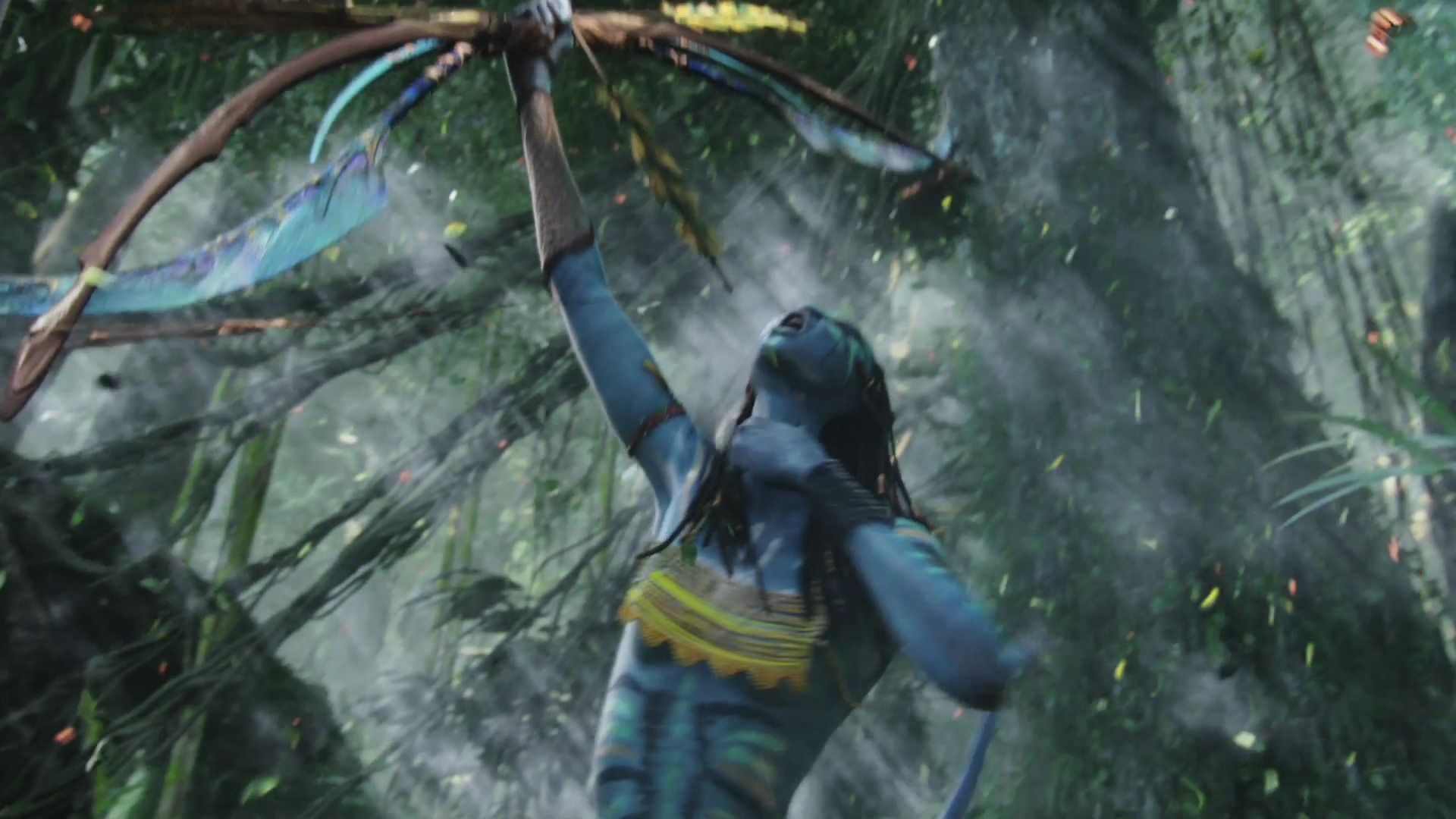 1920x1080 In Avatar (2009), a Navi triumphantly yells Eywa has heard you! as the literal forces of nature rise up and annihilate the humans that tried to destroy the planet. This is Neytiri