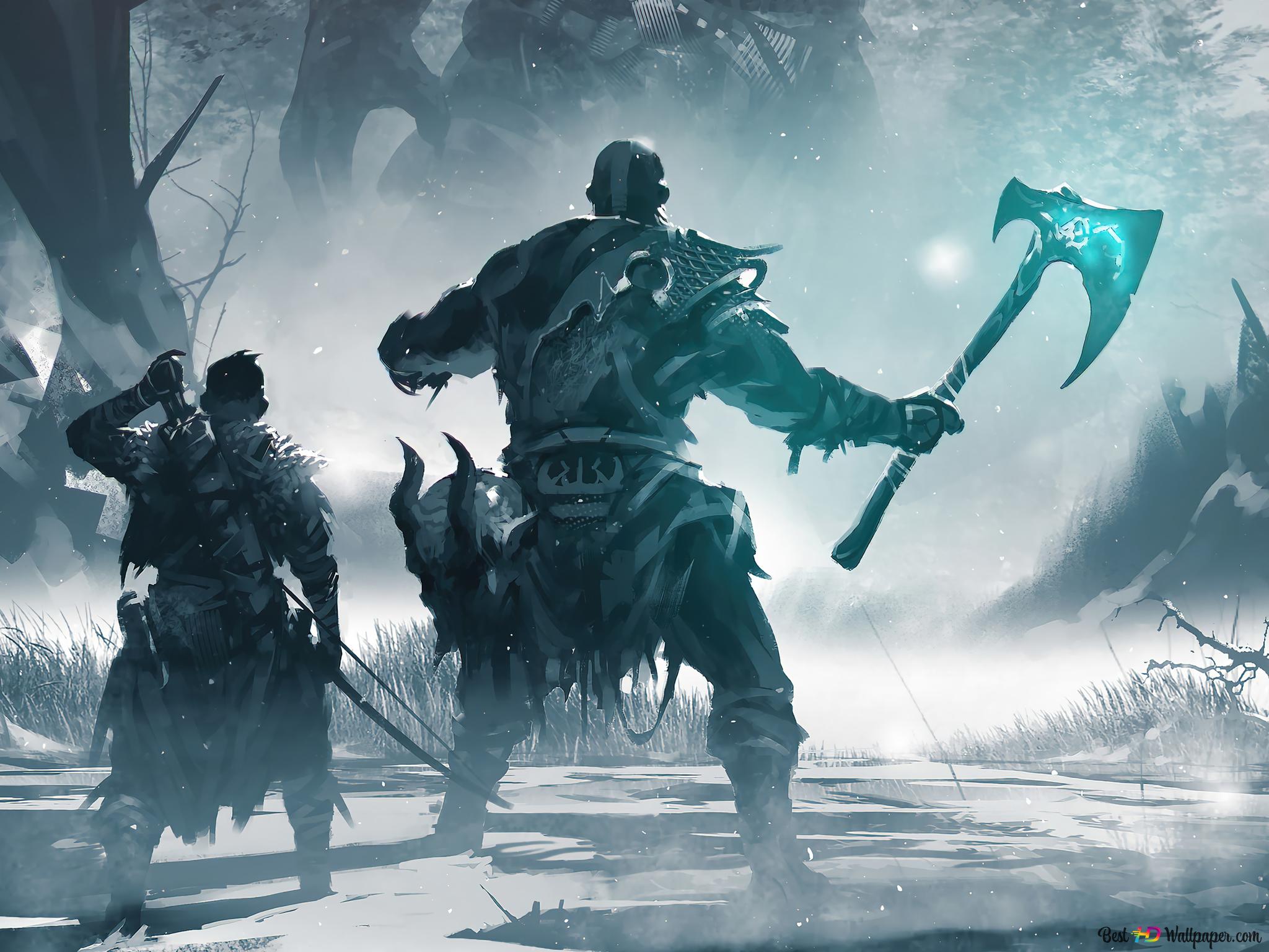 2048x1536 GoW Ragnarok Wallpaper