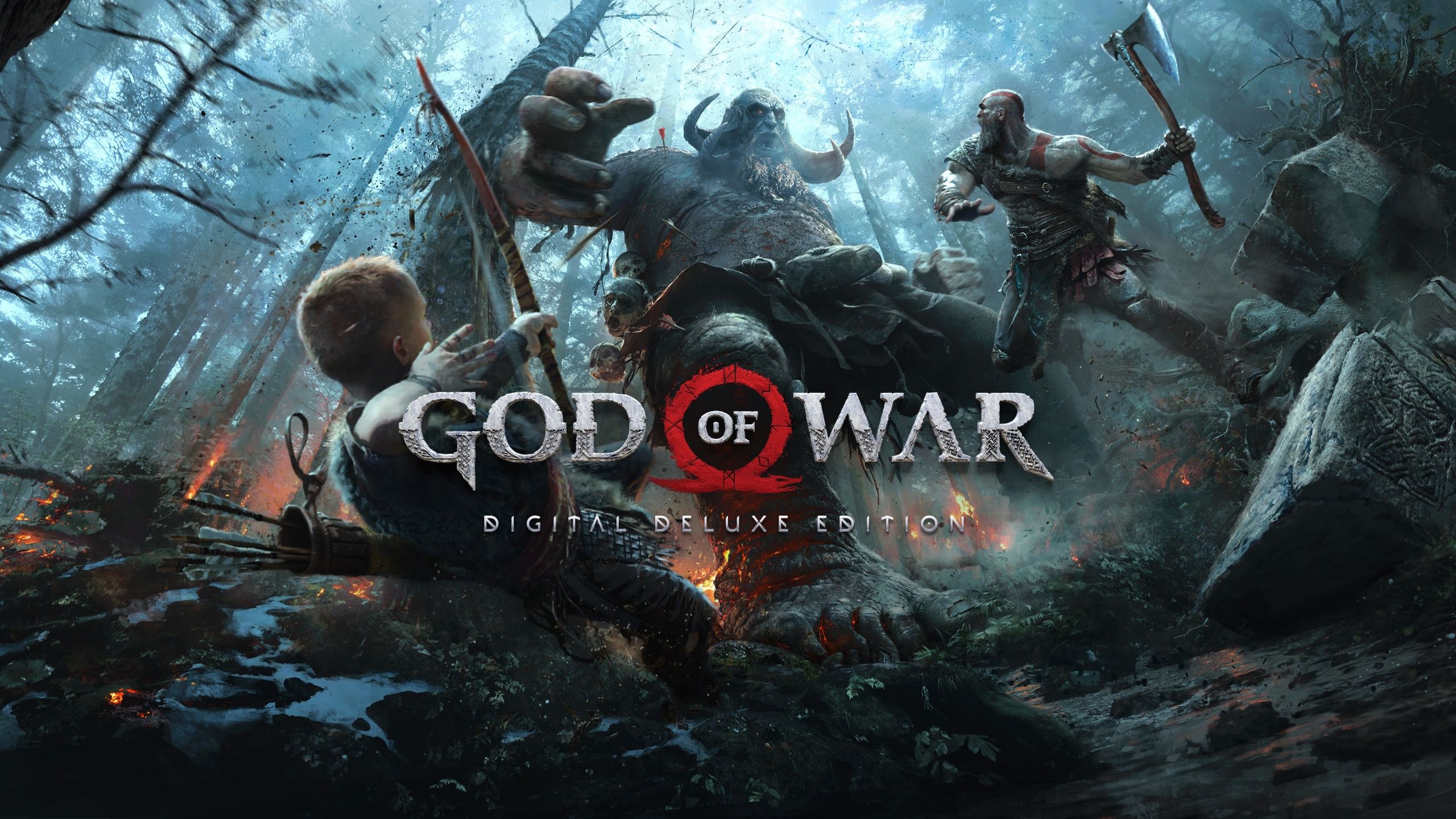 2560x1440 God of War Wallpaper 4K, Video Game