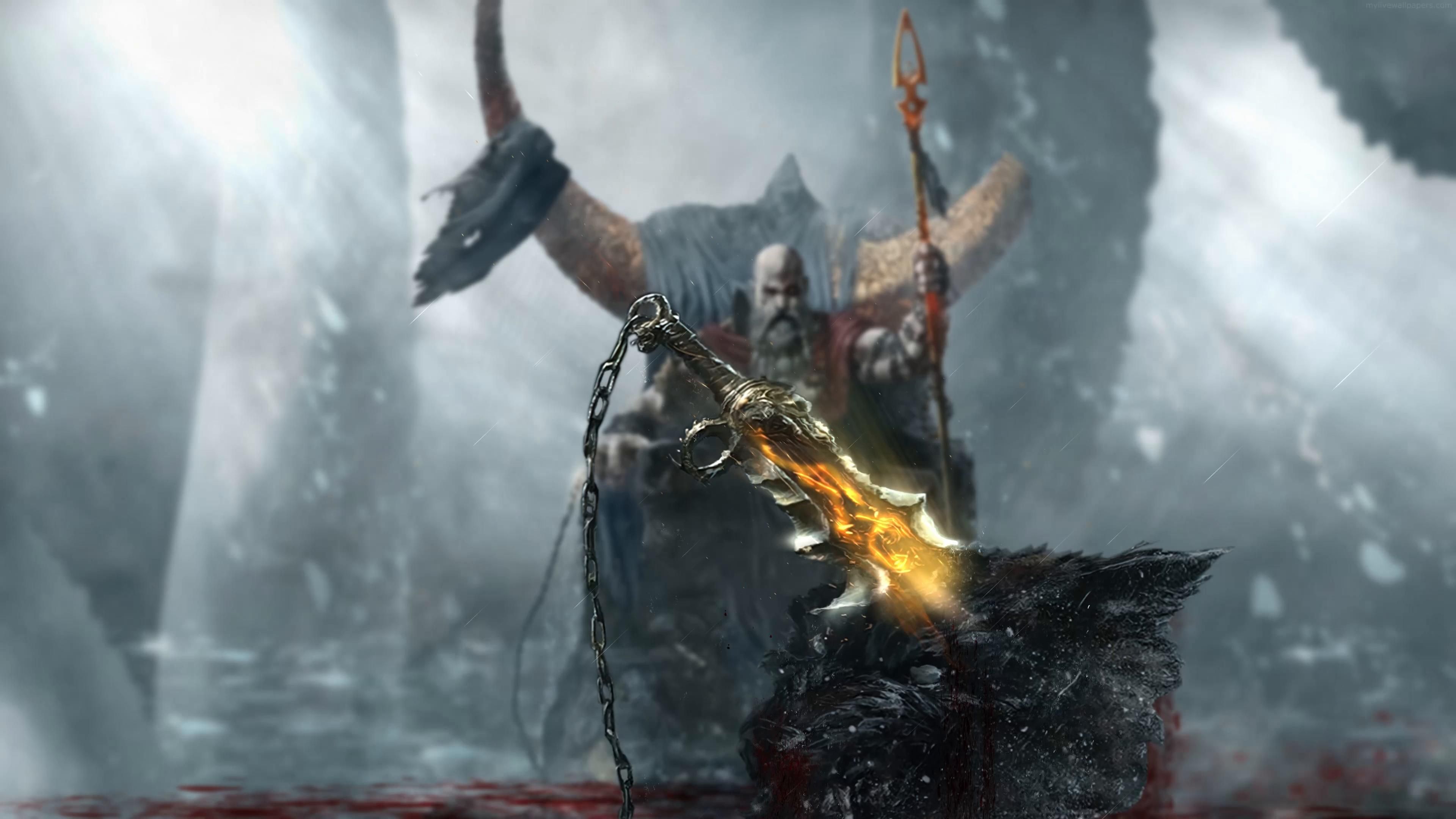 3840x2160 God of War Live Wallpaper 4K & HD
