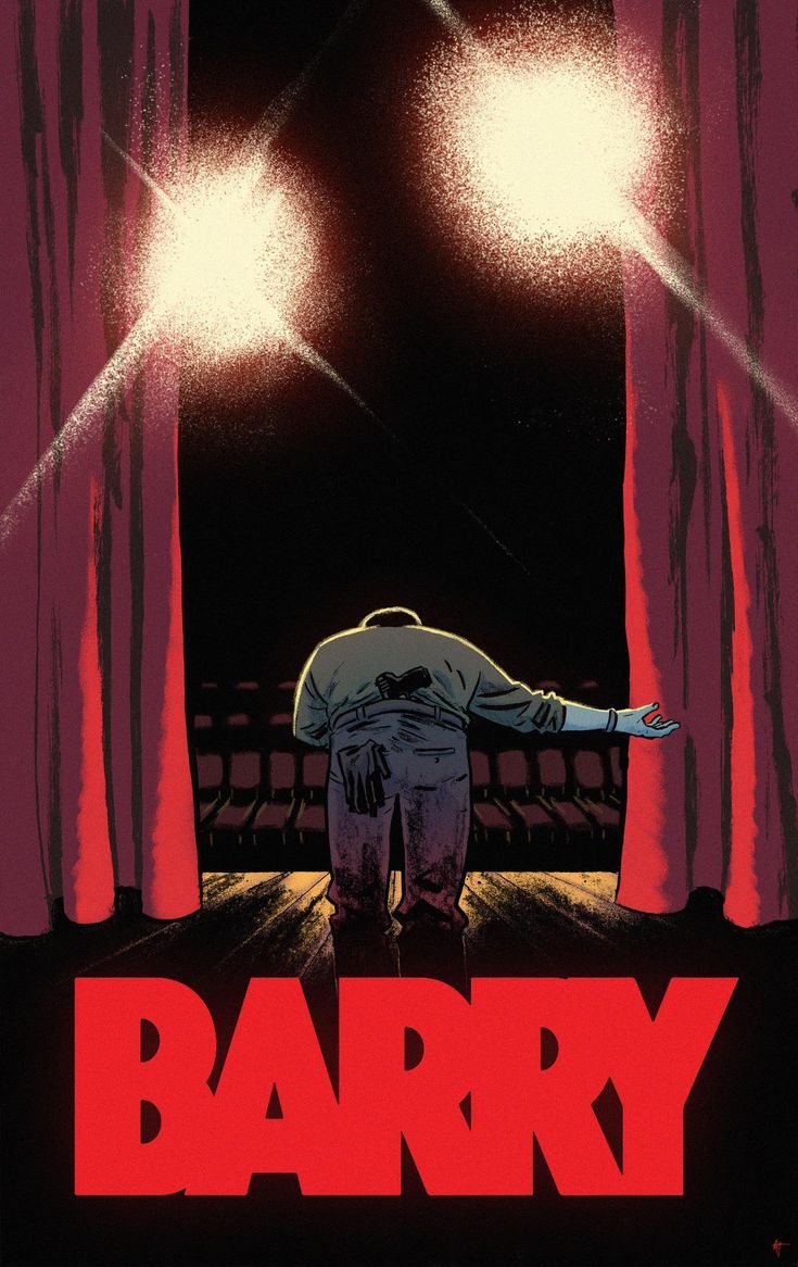 735x1166 Barry (2018 2023). Thriller Art, Horror Movie Cover Art, Horror Movie Poster Illustration