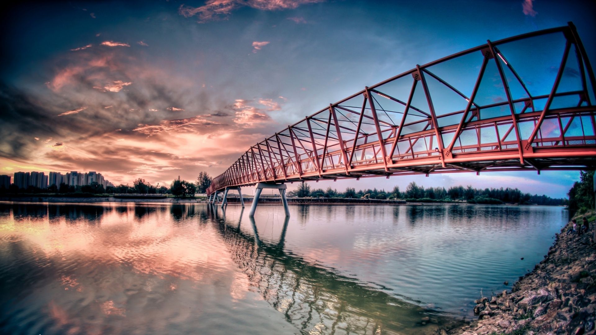 1920x1080 Metal Bridge 4K UHD Wallpaper for UltraHD Desktop and TV : Widescreen and UltraWide Display : Dual Monitor : Smartphone and Tablet Devices