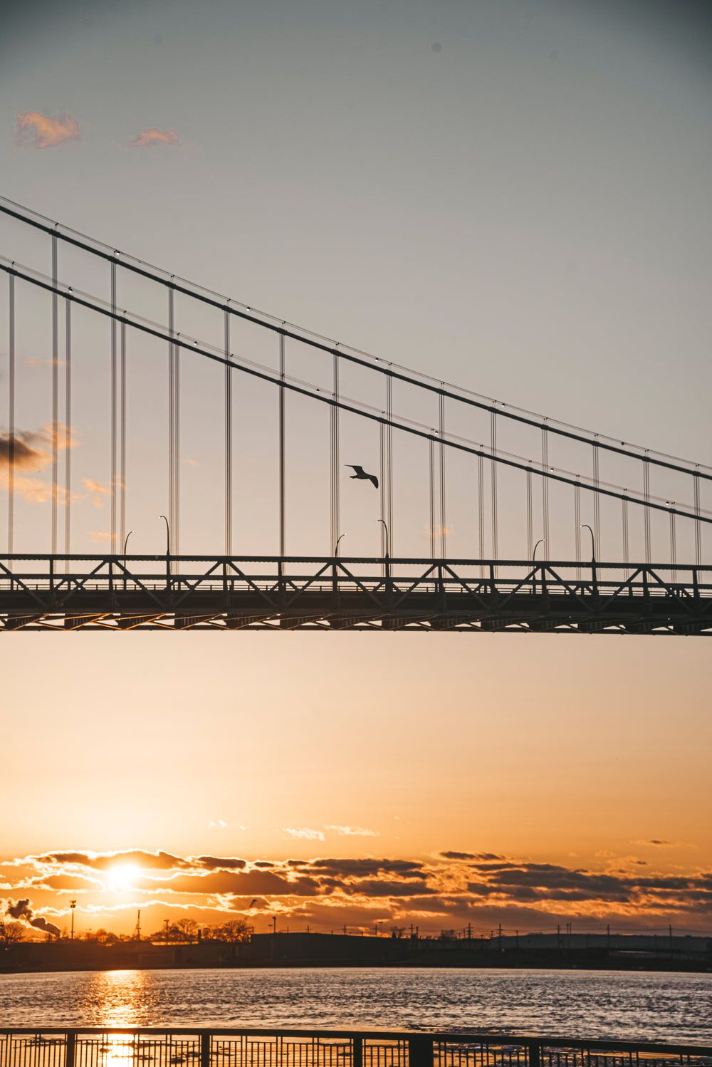 1000x1498 Browse Free HD Image of Steel Bridge With Metal Grating