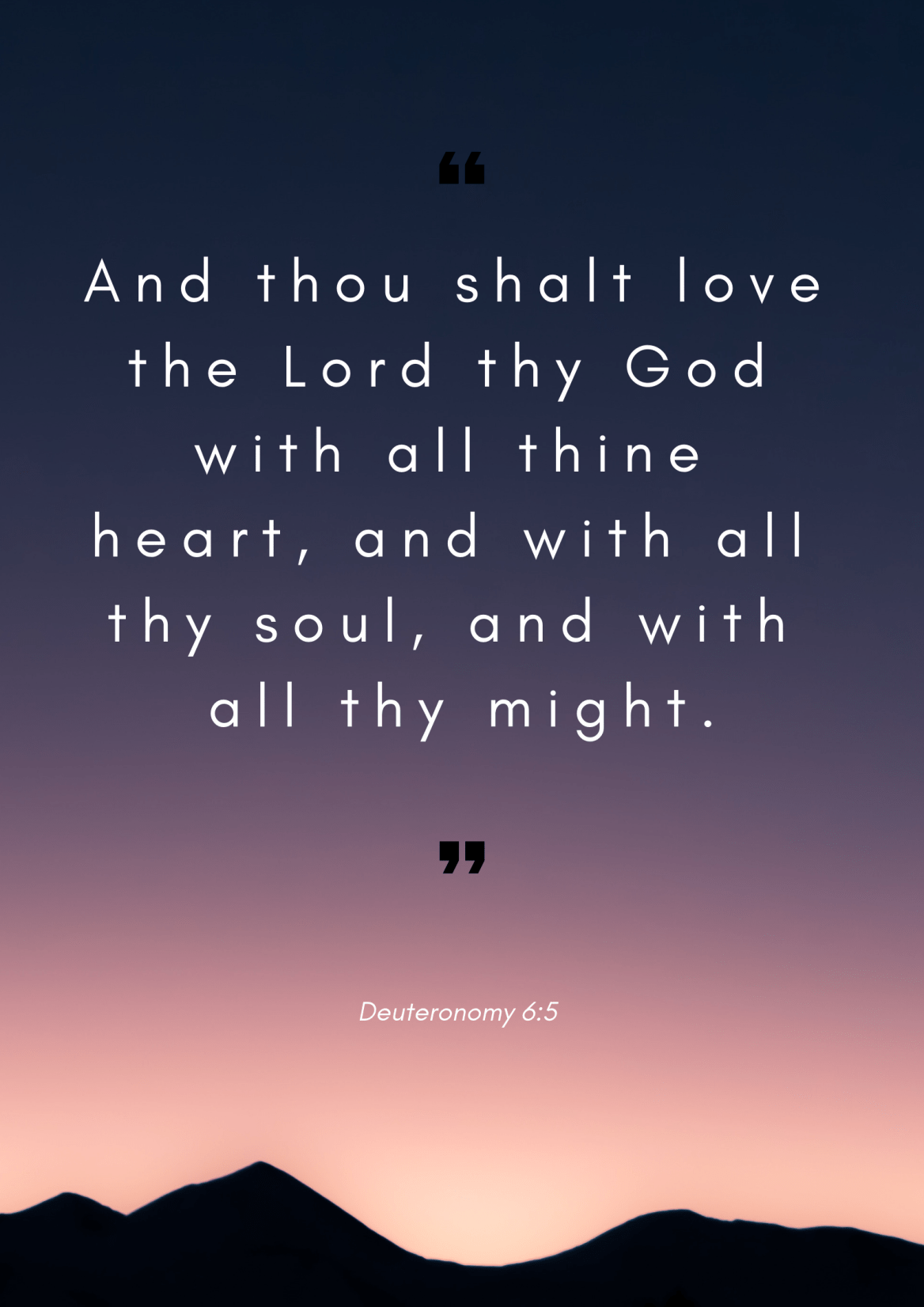 1168x1652 Deuteronomy 6 Wallpaper