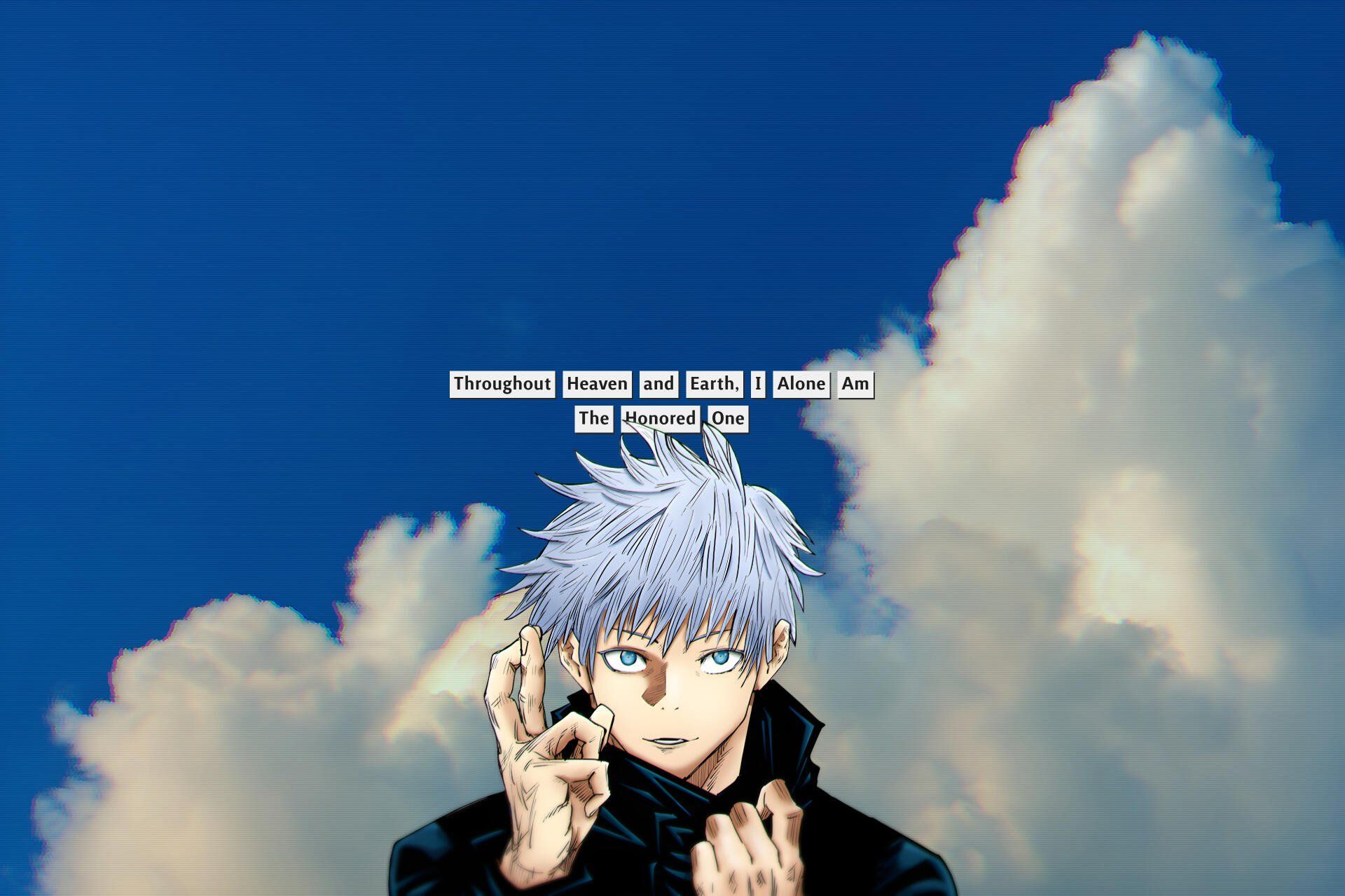 1920x1279 Gojo Satoru Phone Wallpaper 4K