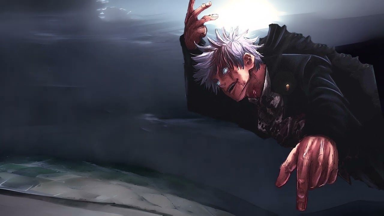 1280x720 Jujutsu Kaisen satoru The Honored One (Manga panel) 4K Live Wallpaper
