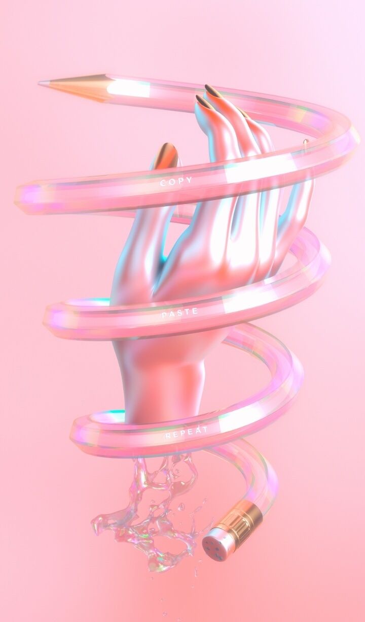 720x1225 3D Girly Wallpaper
