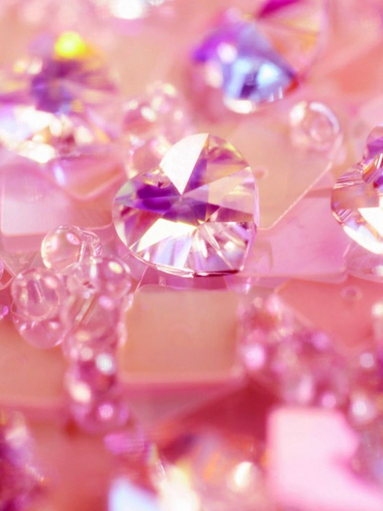 768x1024 3D Girly Wallpaper