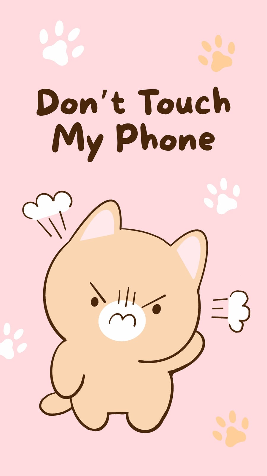 900x1600 Free and customizable kawaii wallpaper templates